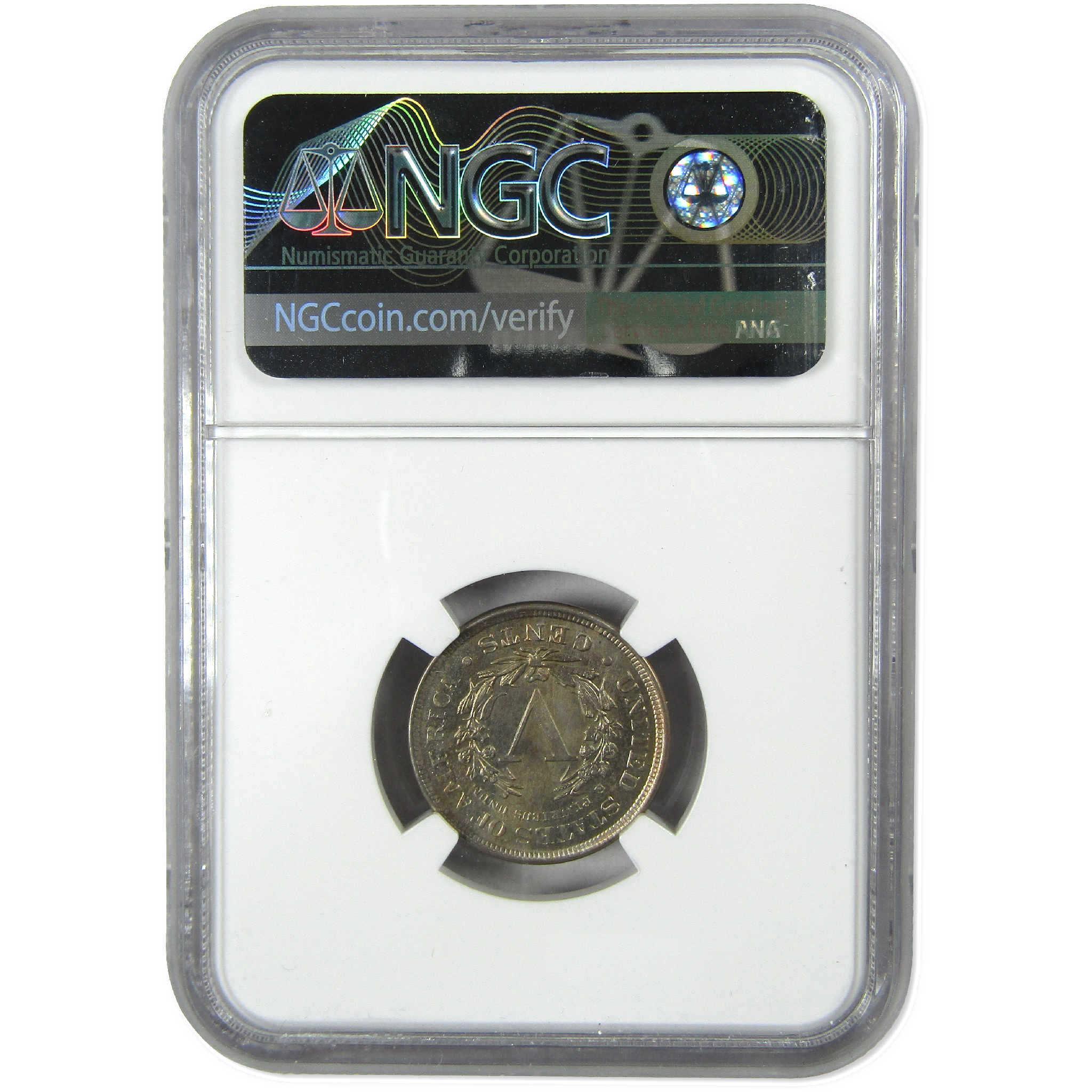 1906 Liberty Head V Nickel MS 63 NGC Uncirculated 5c Coin Collectible