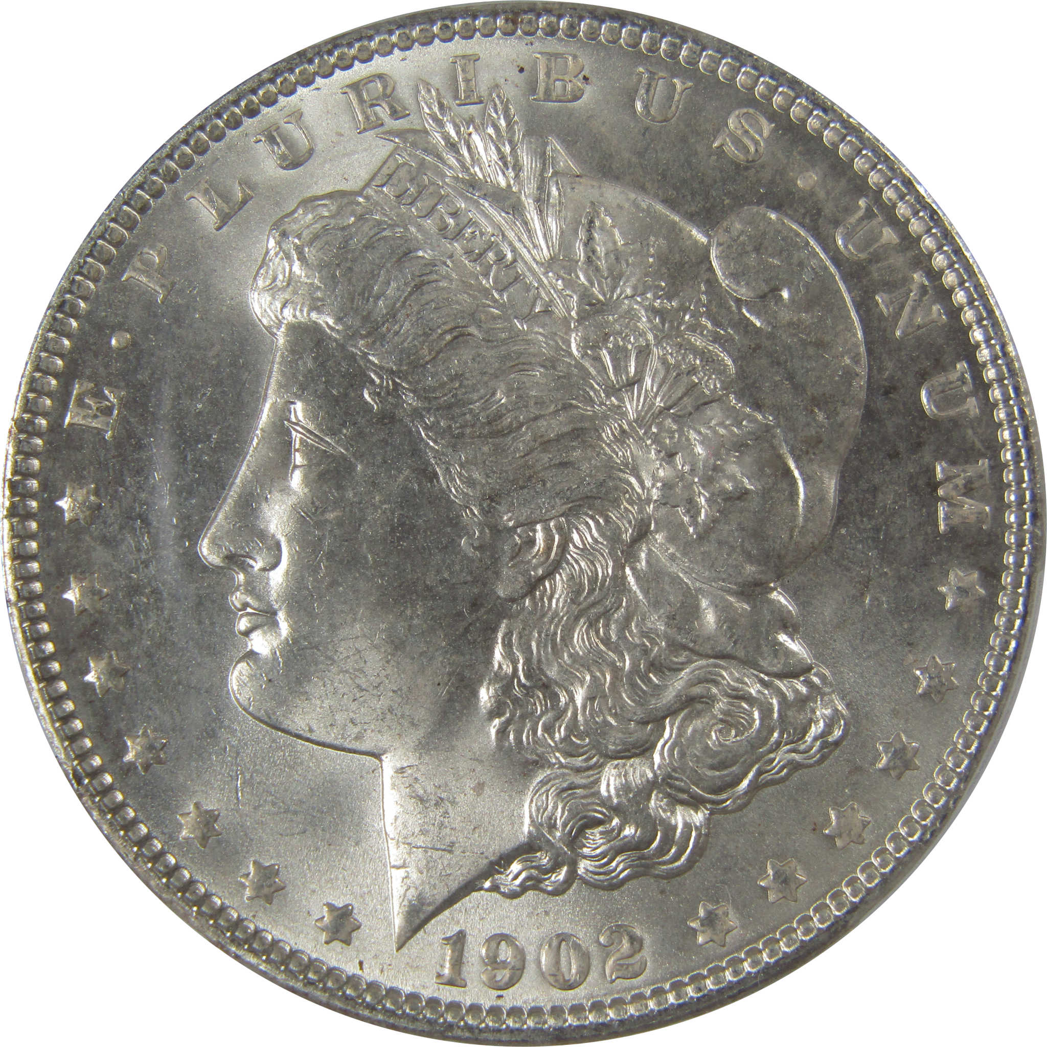 1902 Morgan Dollar MS 64 PCGS Silver Uncirculated $1 Coin SKU:I23168 - Morgan coin - Morgan silver dollar - Morgan silver dollar for sale - Profile Coins & Collectibles