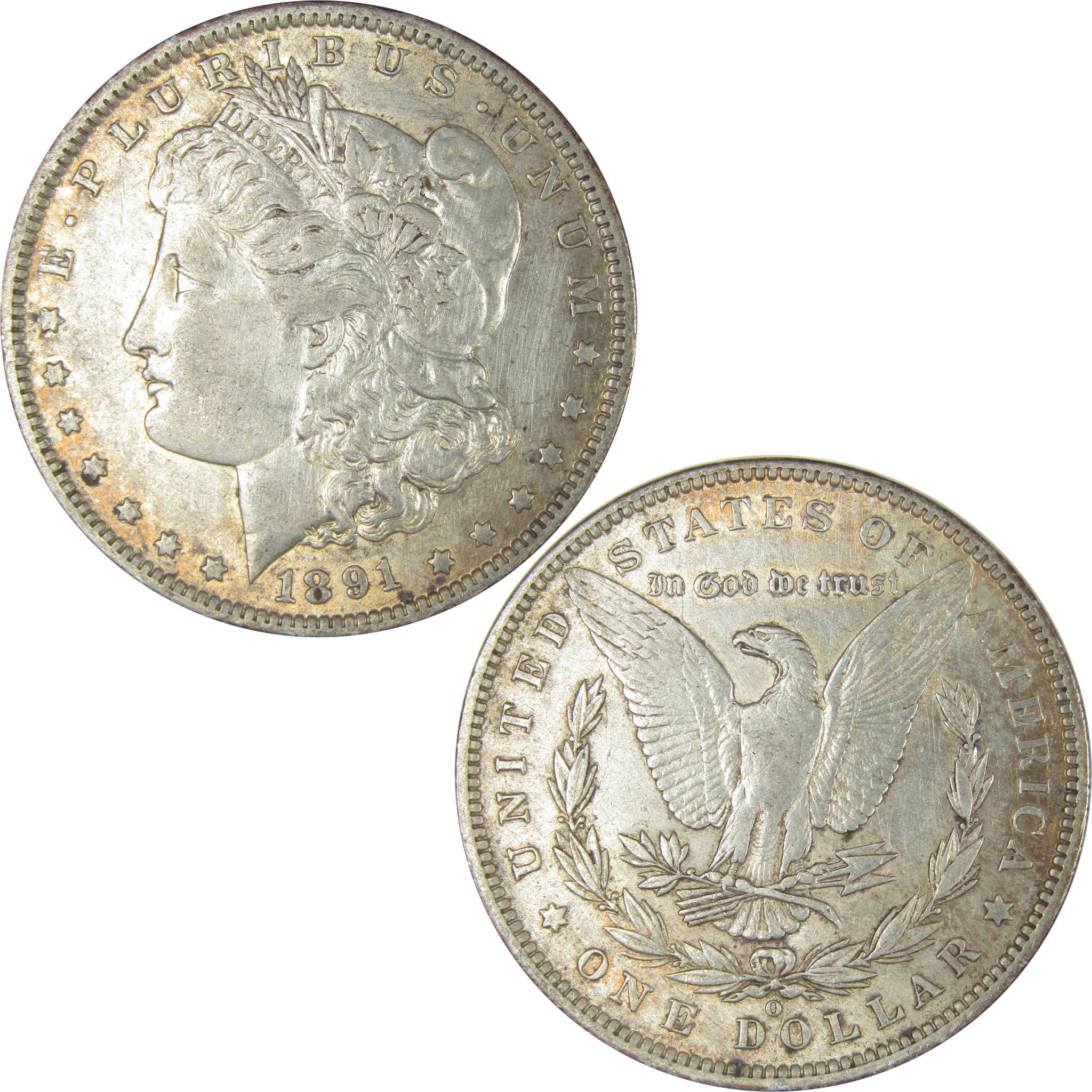 1891 O Morgan Dollar XF EF Extremely Fine Details Silver SKU:CPC0884 - Morgan coin - Morgan silver dollar - Morgan silver dollar for sale - Profile Coins & Collectibles