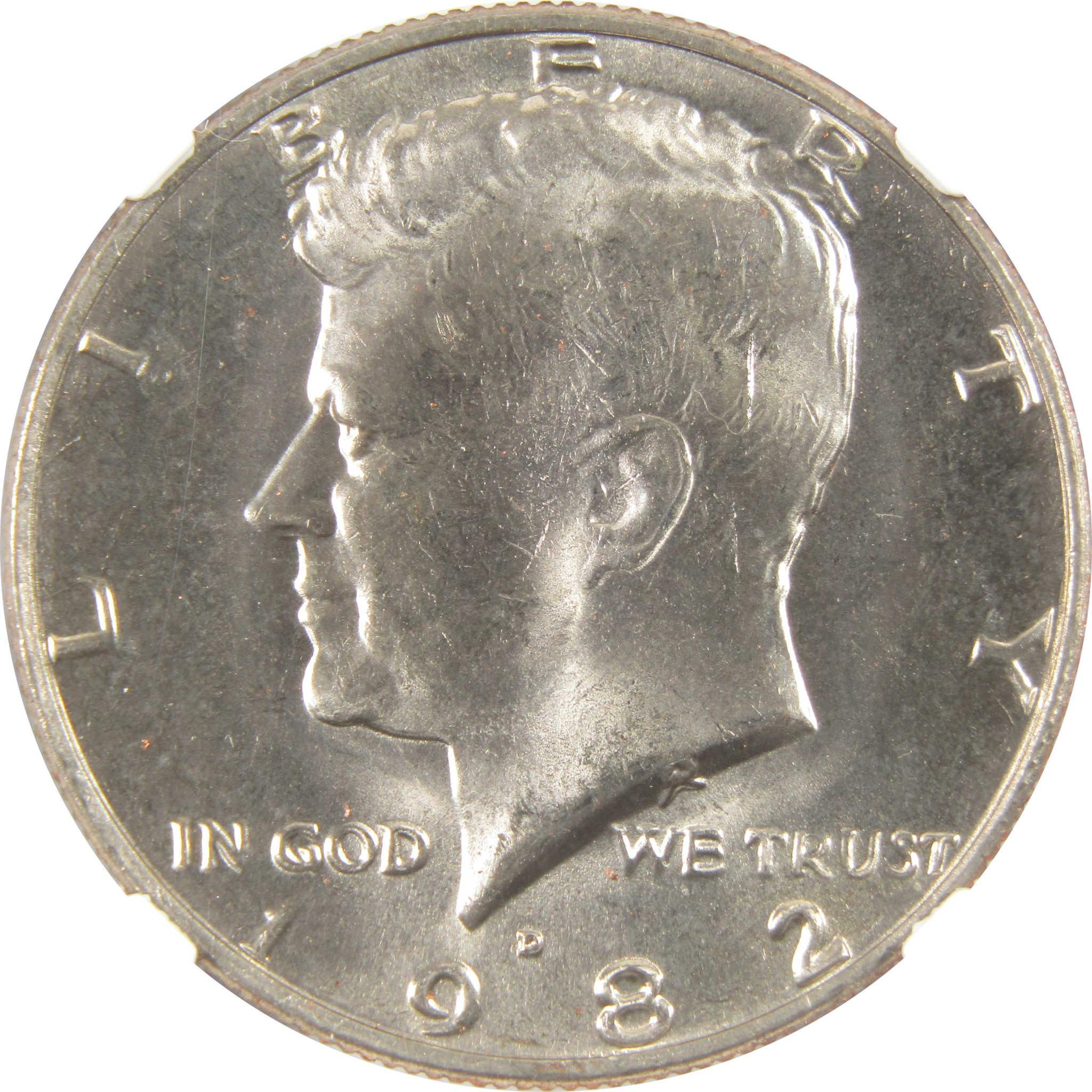 1982 D Kennedy Half Dollar MS 67 NGC Clad 50c Uncirculated SKU:I9755