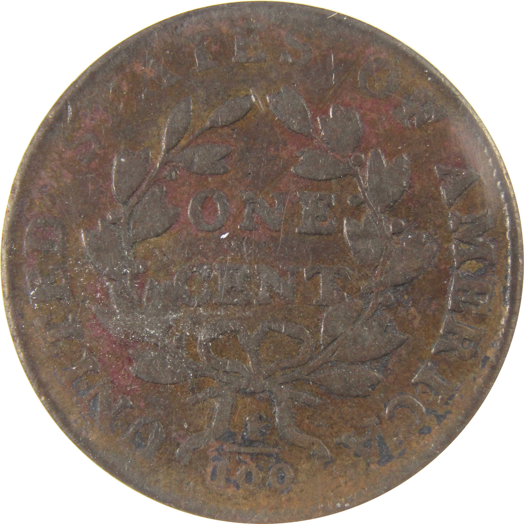 1800 80/79 Draped Bust Large Cent VF 20 Details ANACS Penny SKU:I9432