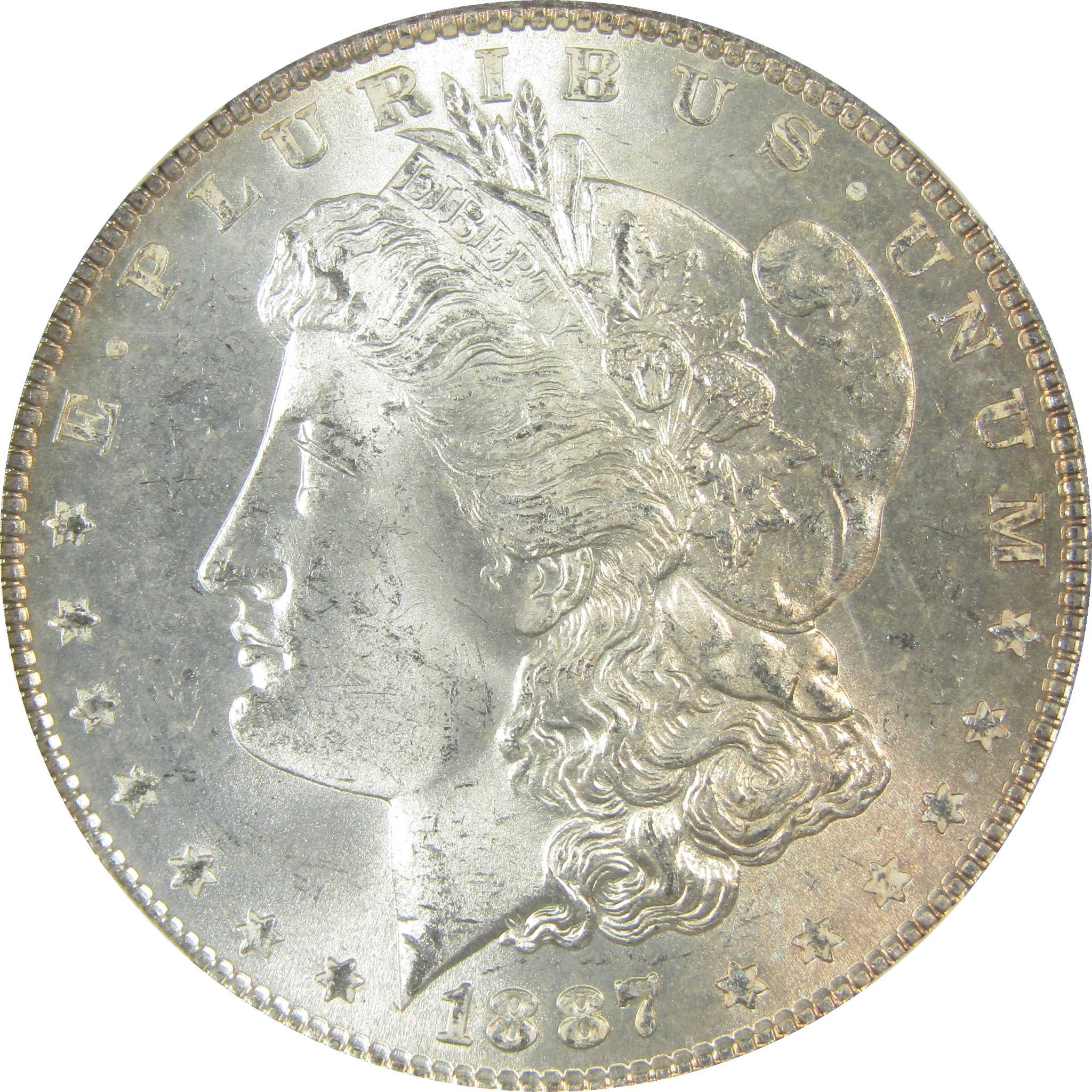 1887/1887 VAM-5 Doubled Date Morgan Silver Dollar MS 63 NGC SKU:I27558 - Morgan coin - Morgan silver dollar - Morgan silver dollar for sale - Profile Coins & Collectibles
