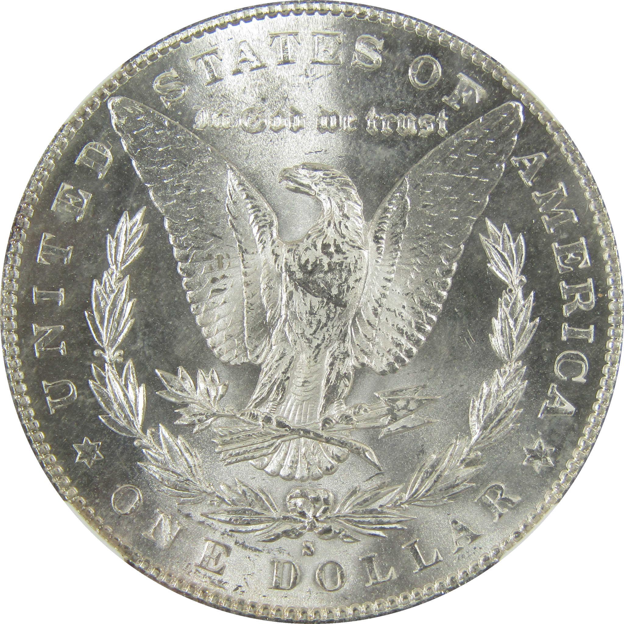 1880 S Morgan Silver Dollar MS 65 NGC Toned Obverse SKU:I27919