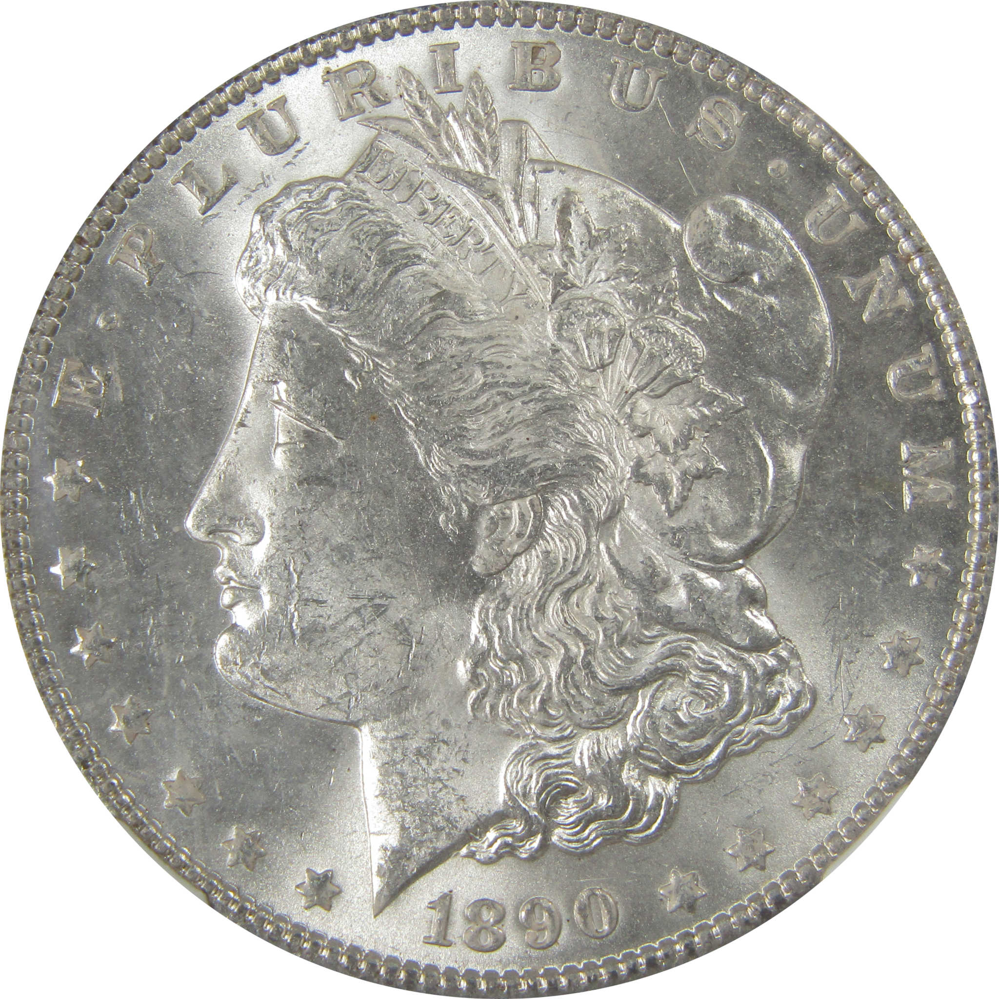 1890 Morgan Dollar MS 63 NGC Silver Original Bag Fragment SKU:I23592 - Morgan coin - Morgan silver dollar - Morgan silver dollar for sale - Profile Coins & Collectibles