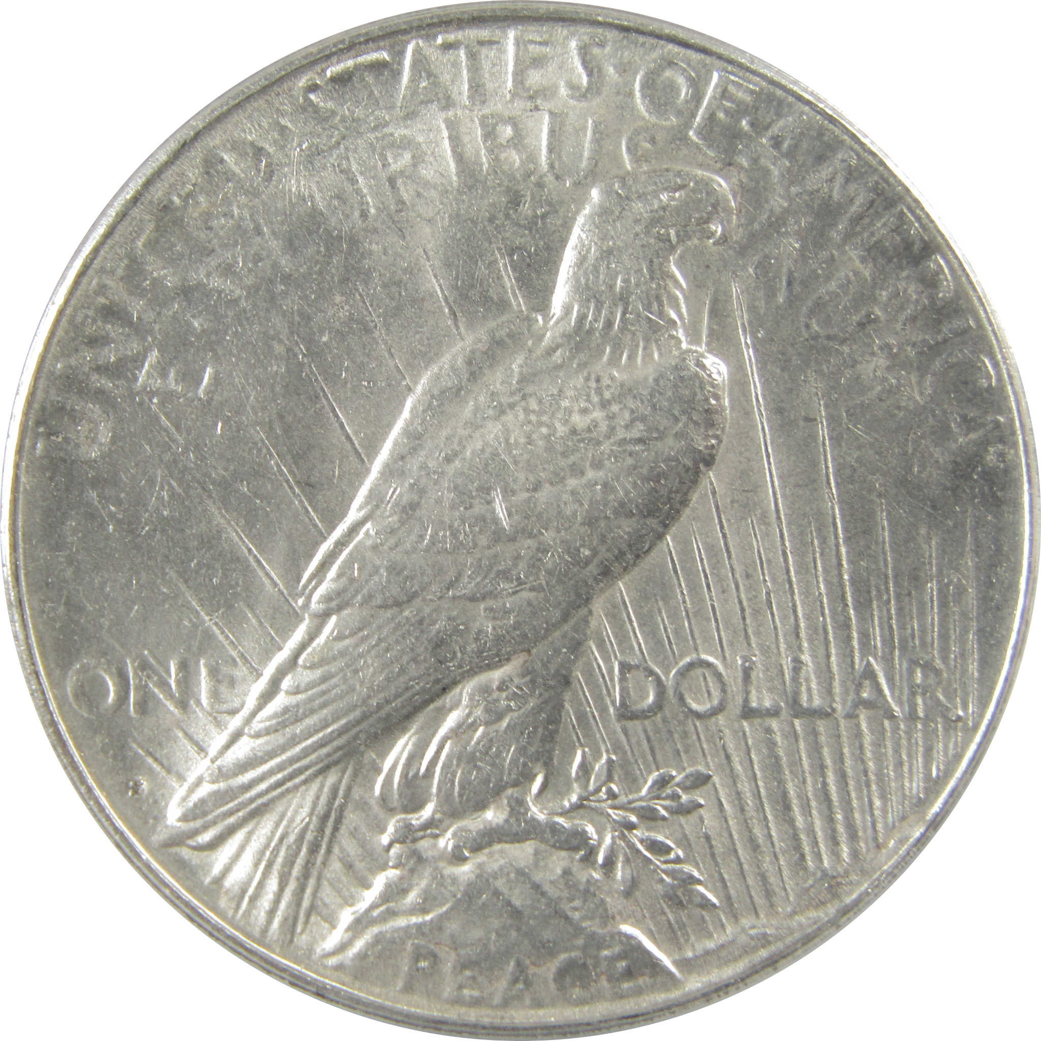 1923 S Peace Dollar AU 58 ANACS Silver $1 Coin SKU:I22153