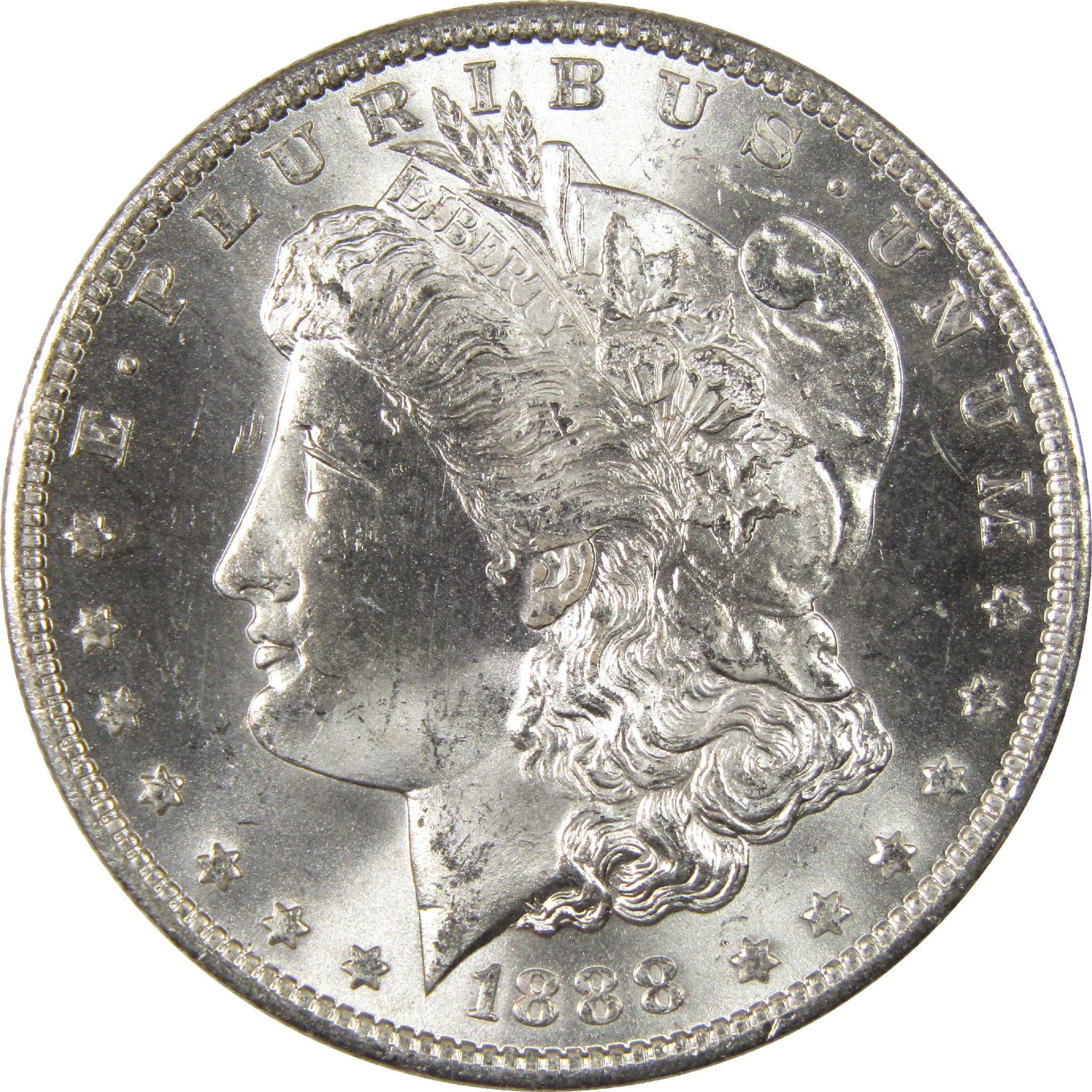 1888 O Morgan Dollar BU Choice Uncirculated Silver $1 Coin - Morgan coin - Morgan silver dollar - Morgan silver dollar for sale - Profile Coins & Collectibles