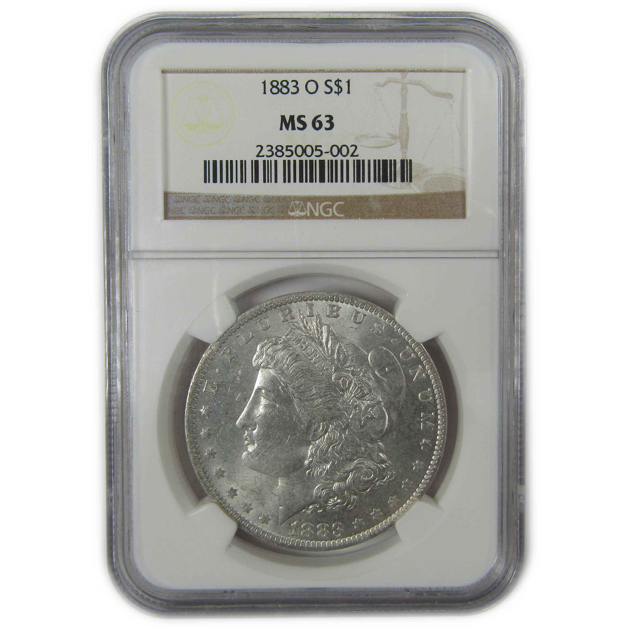 1883 O Morgan Dollar MS 63 NGC Silver Uncirculated $1 Coin SKU:CP56 - Morgan coin - Morgan silver dollar - Morgan silver dollar for sale - Profile Coins & Collectibles