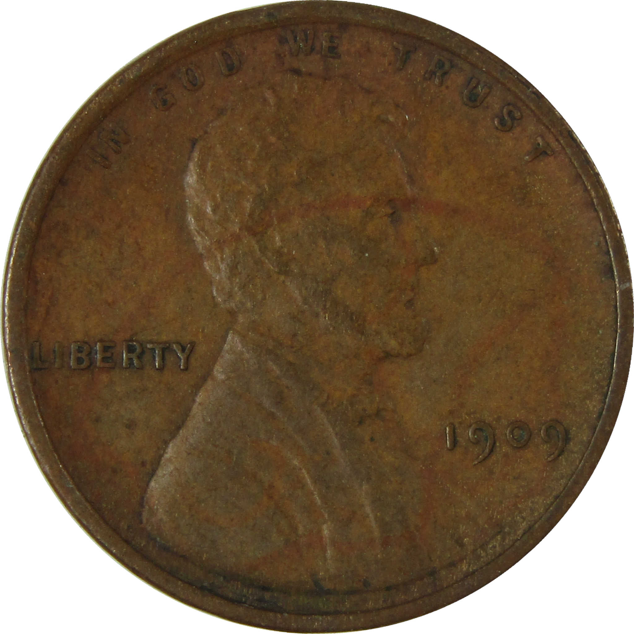 1909 VDB Lincoln Wheat Cent VF Very Fine Penny 1c Coin SKU:I26753