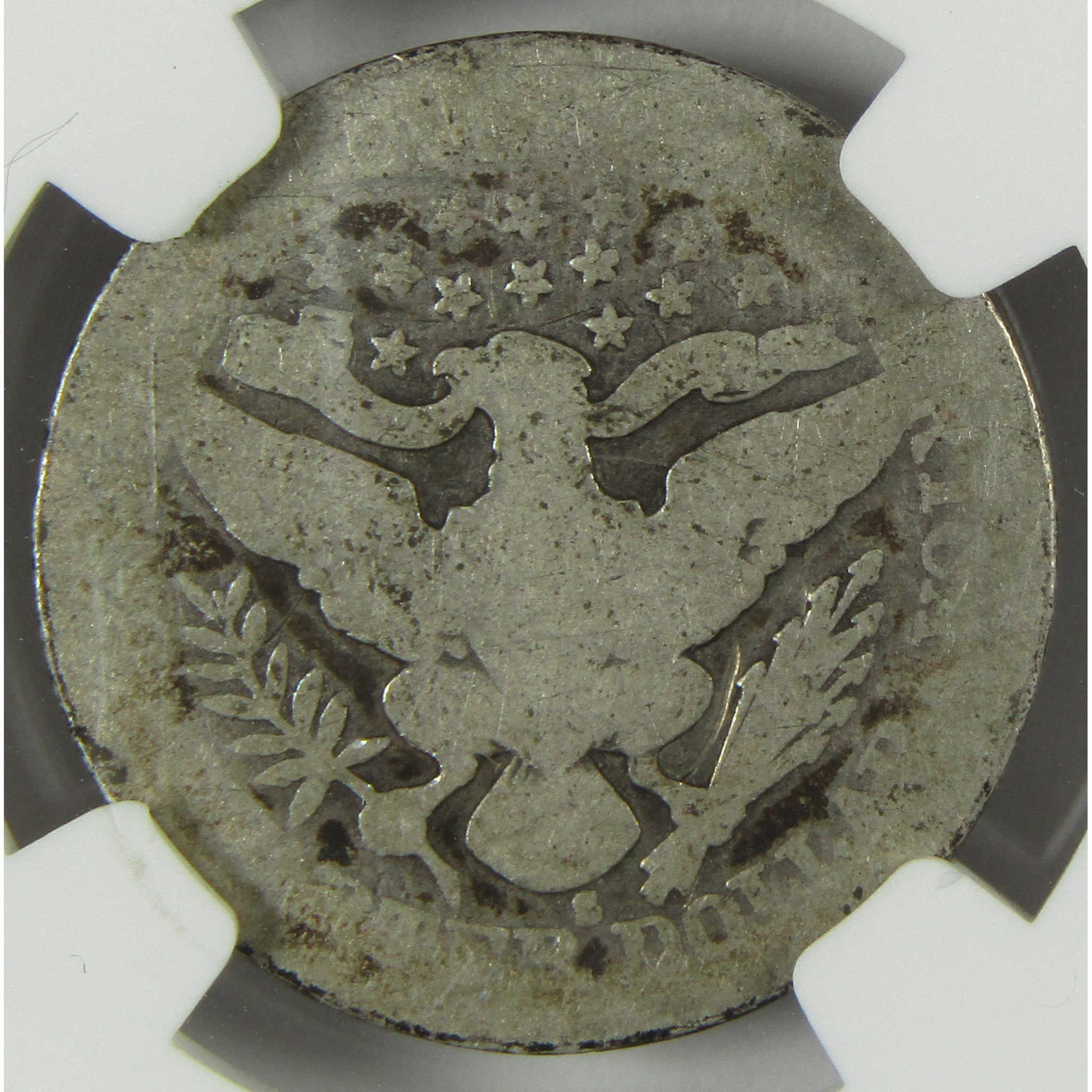 1901 S Barber Silver Quarter AG 3 NGC 25c Coin Collectible SKU:CP1602