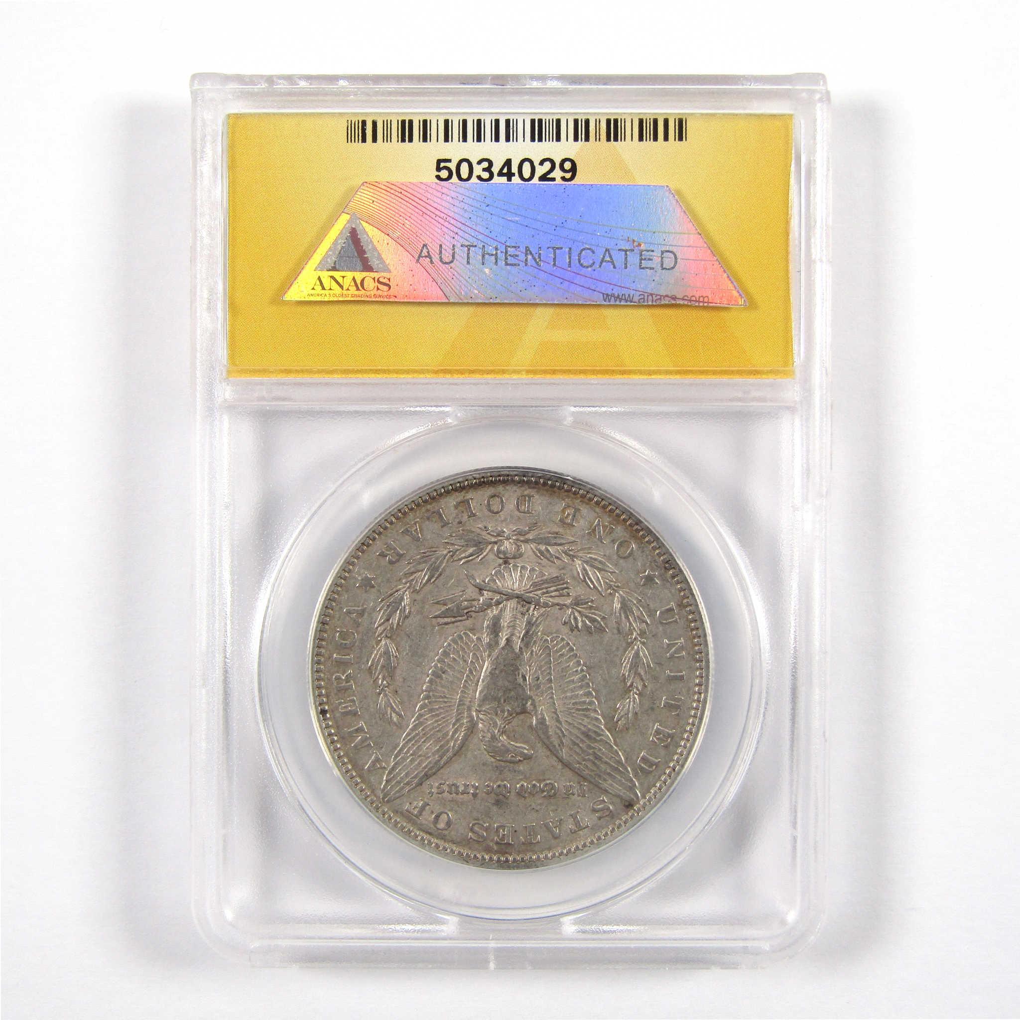 1893 Morgan Dollar EF 45 ANACS 90% Silver $1 Coin SKU:I10445 - Morgan coin - Morgan silver dollar - Morgan silver dollar for sale - Profile Coins & Collectibles