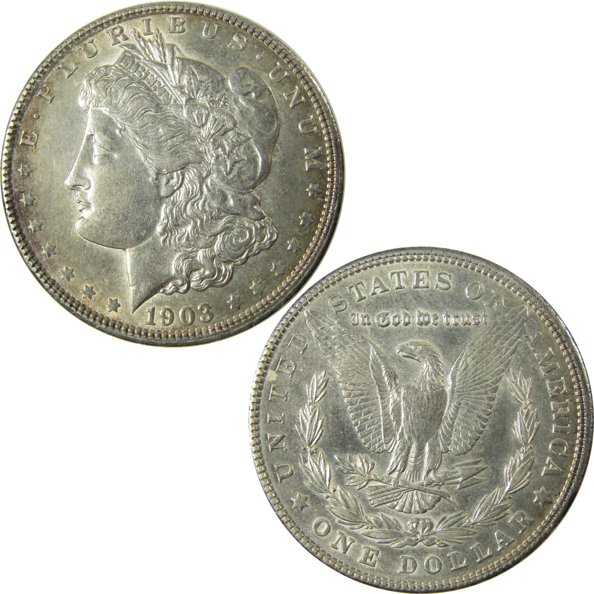1903 Morgan Silver Dollar AU About Uncirculated Details SKU:CP1643