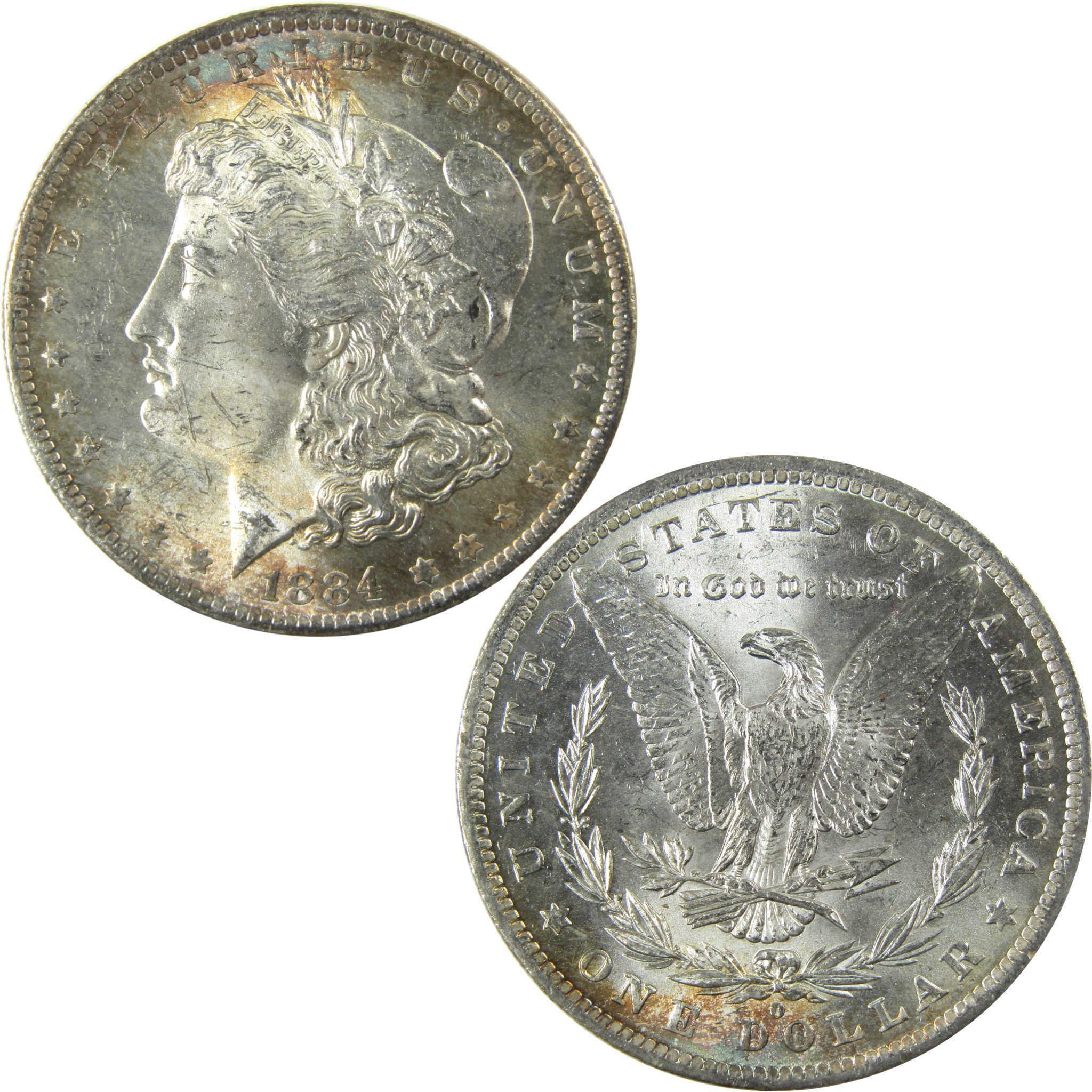 1883-1885 New Orleans Morgan Silver Dollar Set Uncirculated SKU:CP748