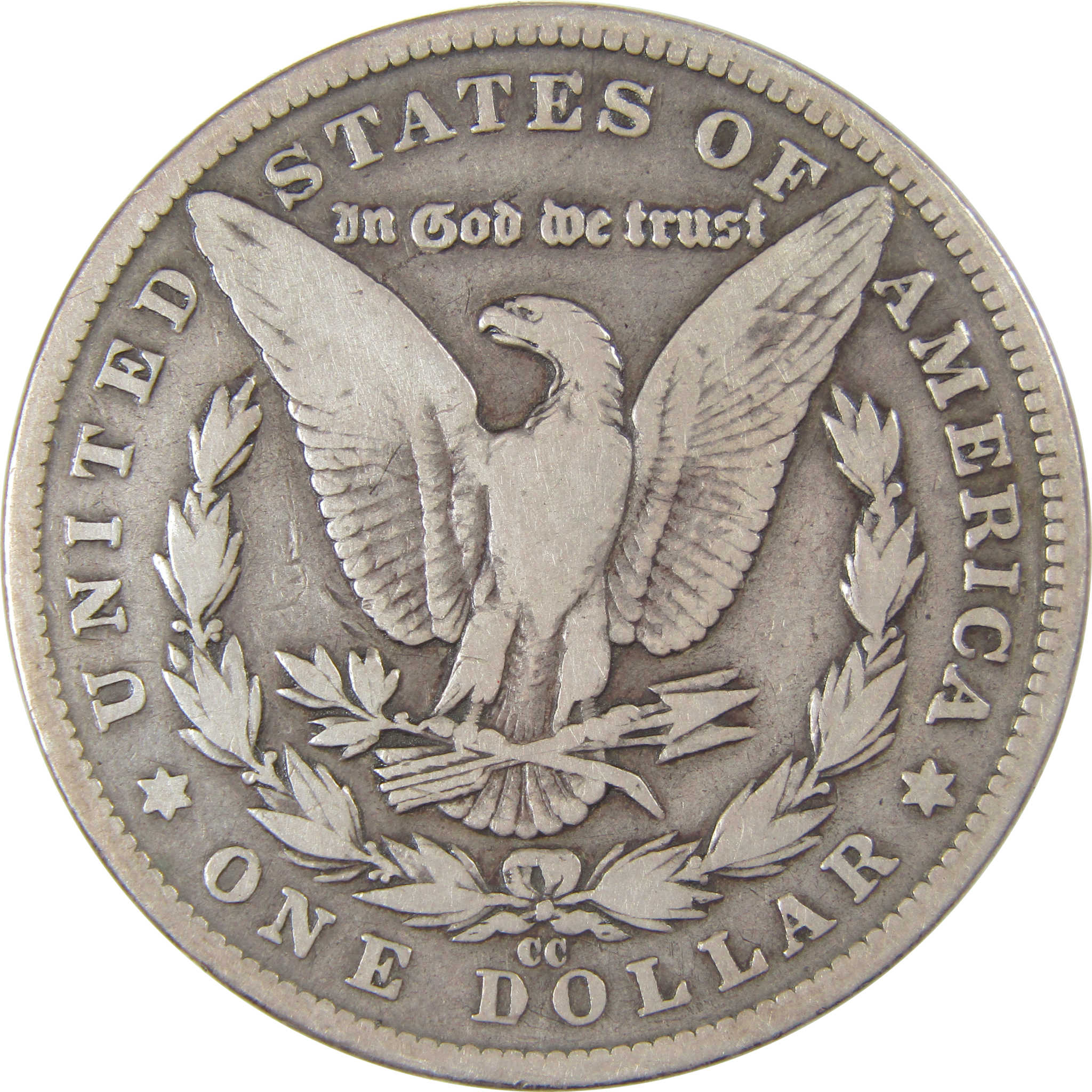 1882 CC Morgan Dollar VG Very Good Silver $1 Coin SKU:CP24 - Morgan coin - Morgan silver dollar - Morgan silver dollar for sale - Profile Coins & Collectibles