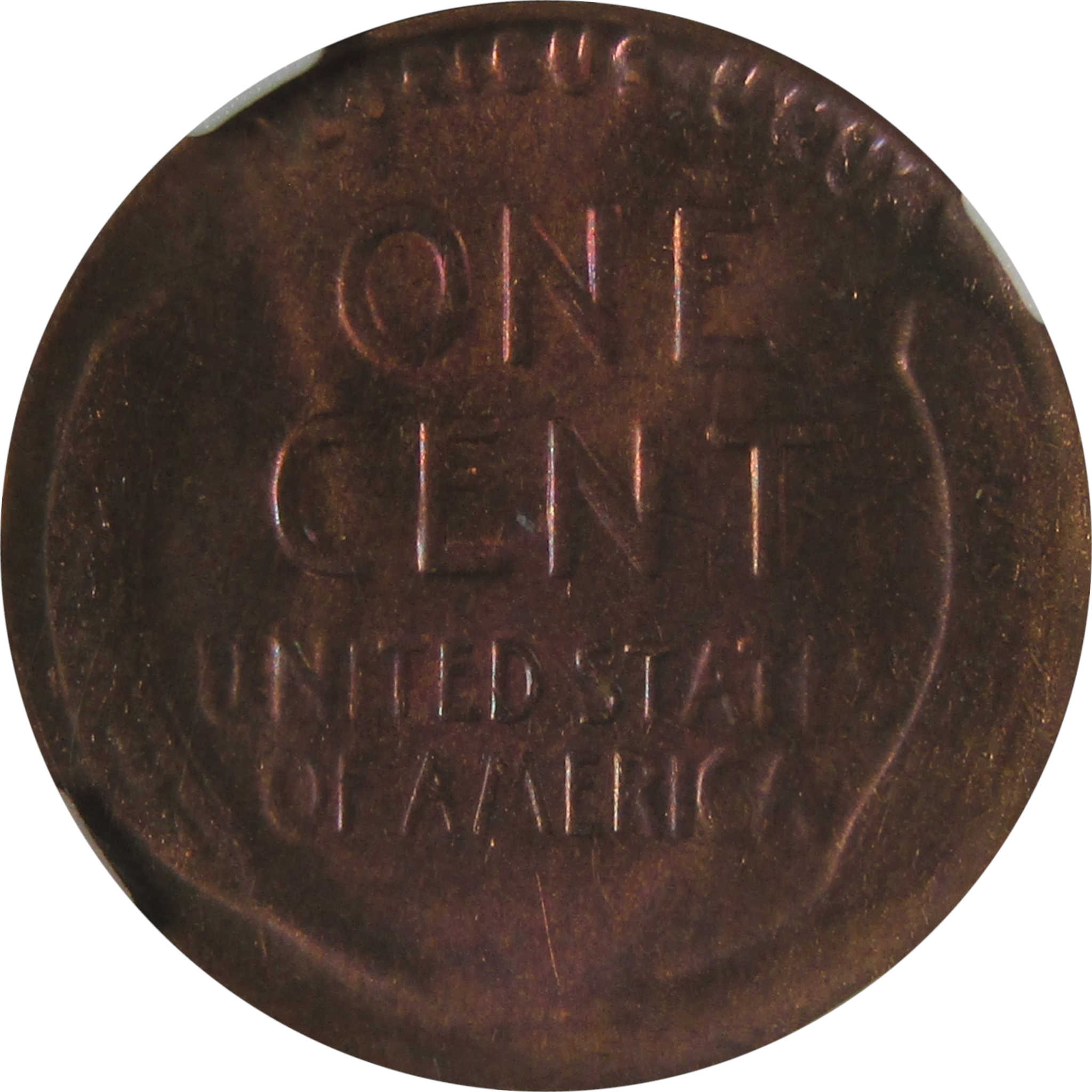 1926 D Lincoln Wheat Cent MS 63 RB NGC Bag Fragment SKU:I23353