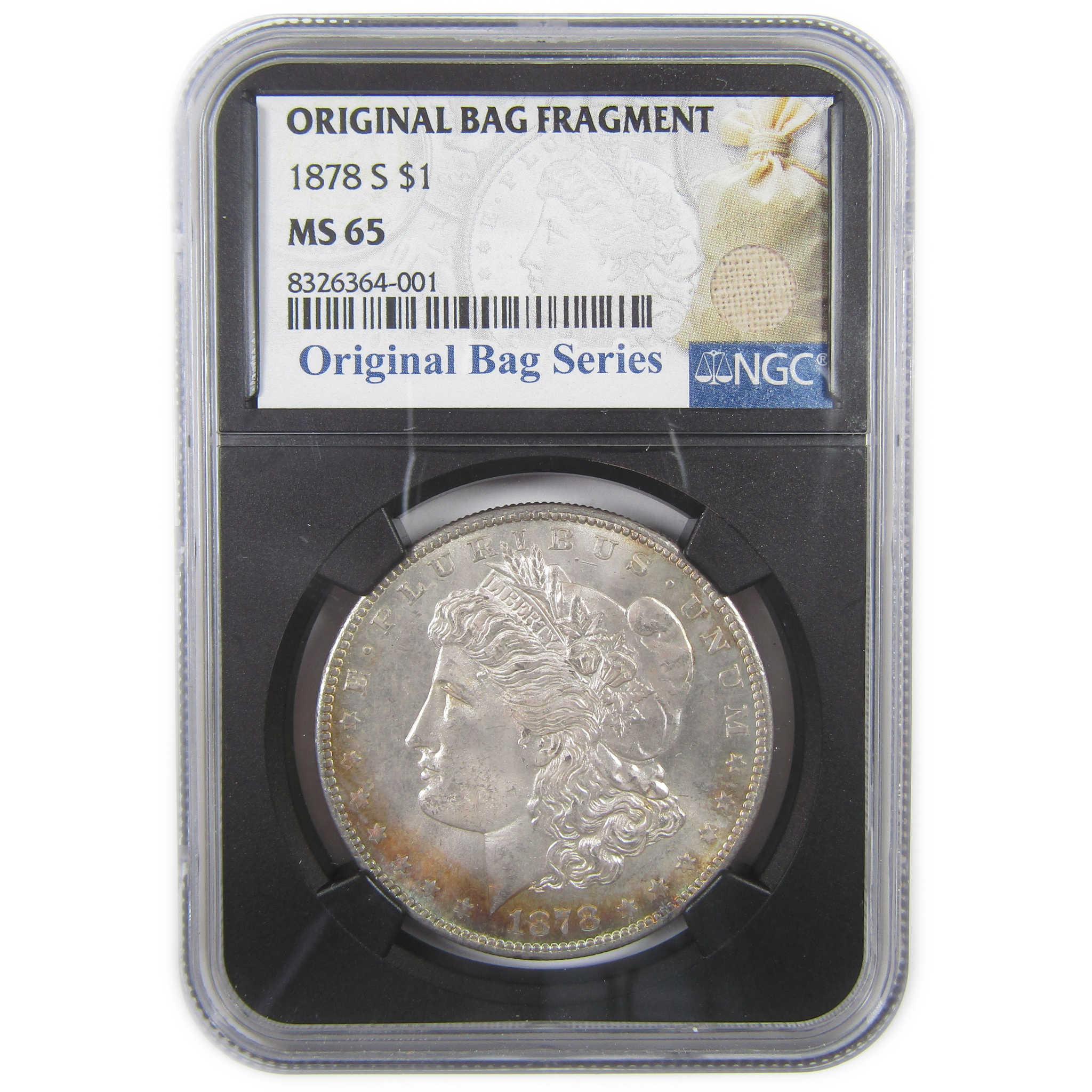 1878 S Morgan Dollar MS 65 NGC Silver Original Bag Fragment SKU:I18296 - Morgan coin - Morgan silver dollar - Morgan silver dollar for sale - Profile Coins & Collectibles