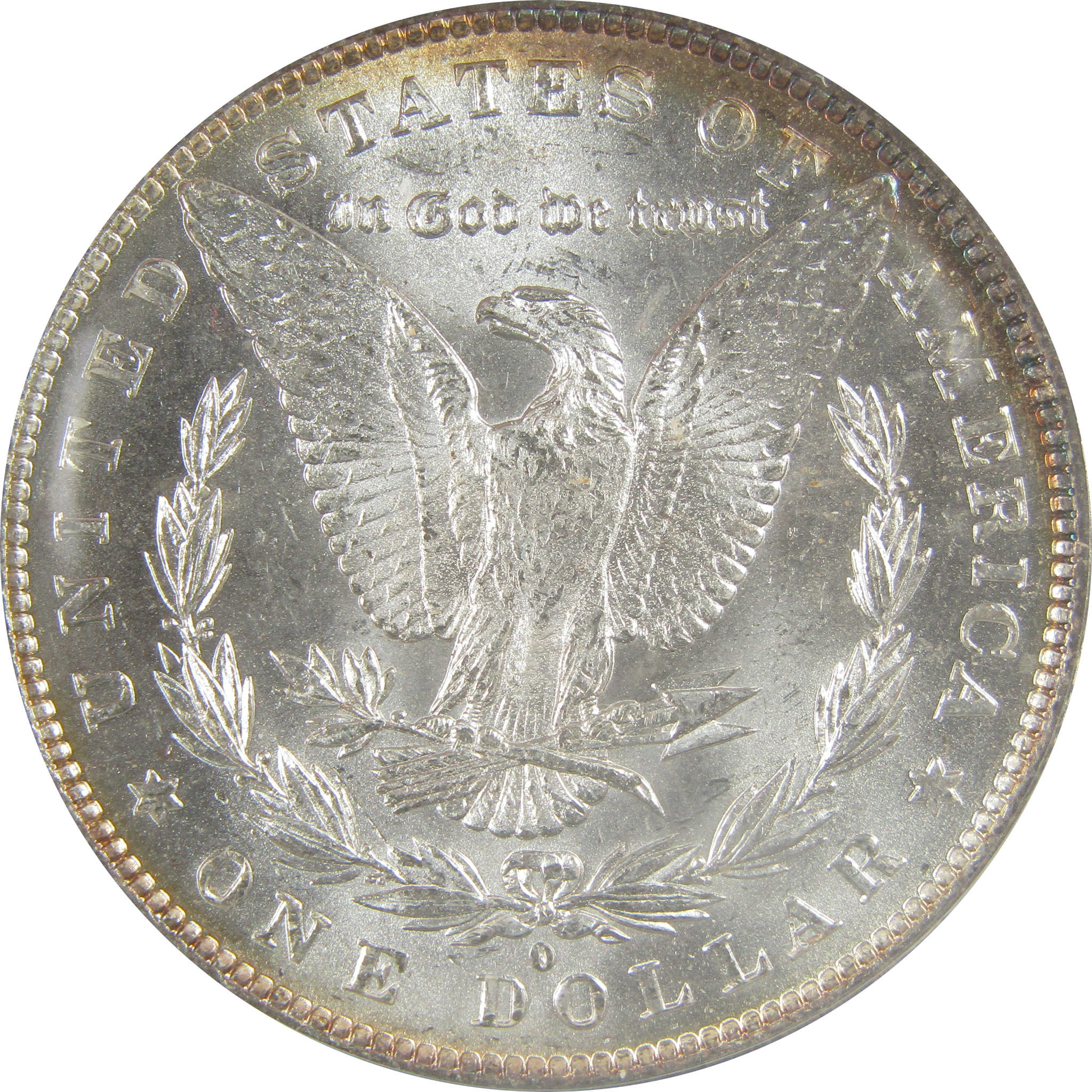 1882 O/S VAM-4 Recessed Top 100 Morgan Dollar MS 62 ANACS SKU:I21949 - Morgan coin - Morgan silver dollar - Morgan silver dollar for sale - Profile Coins & Collectibles