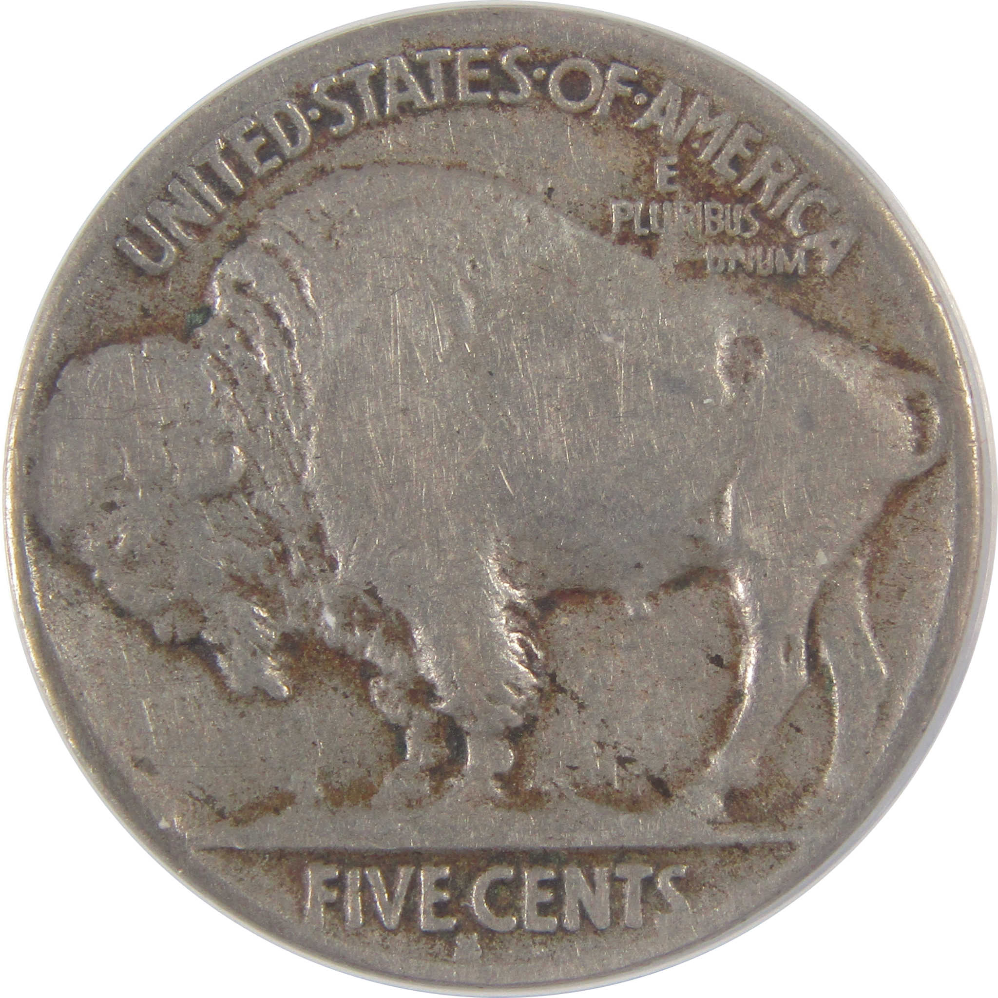 1914 S Indian Head Buffalo Nickel F 12 ANACS 5c Coin SKU:I17505
