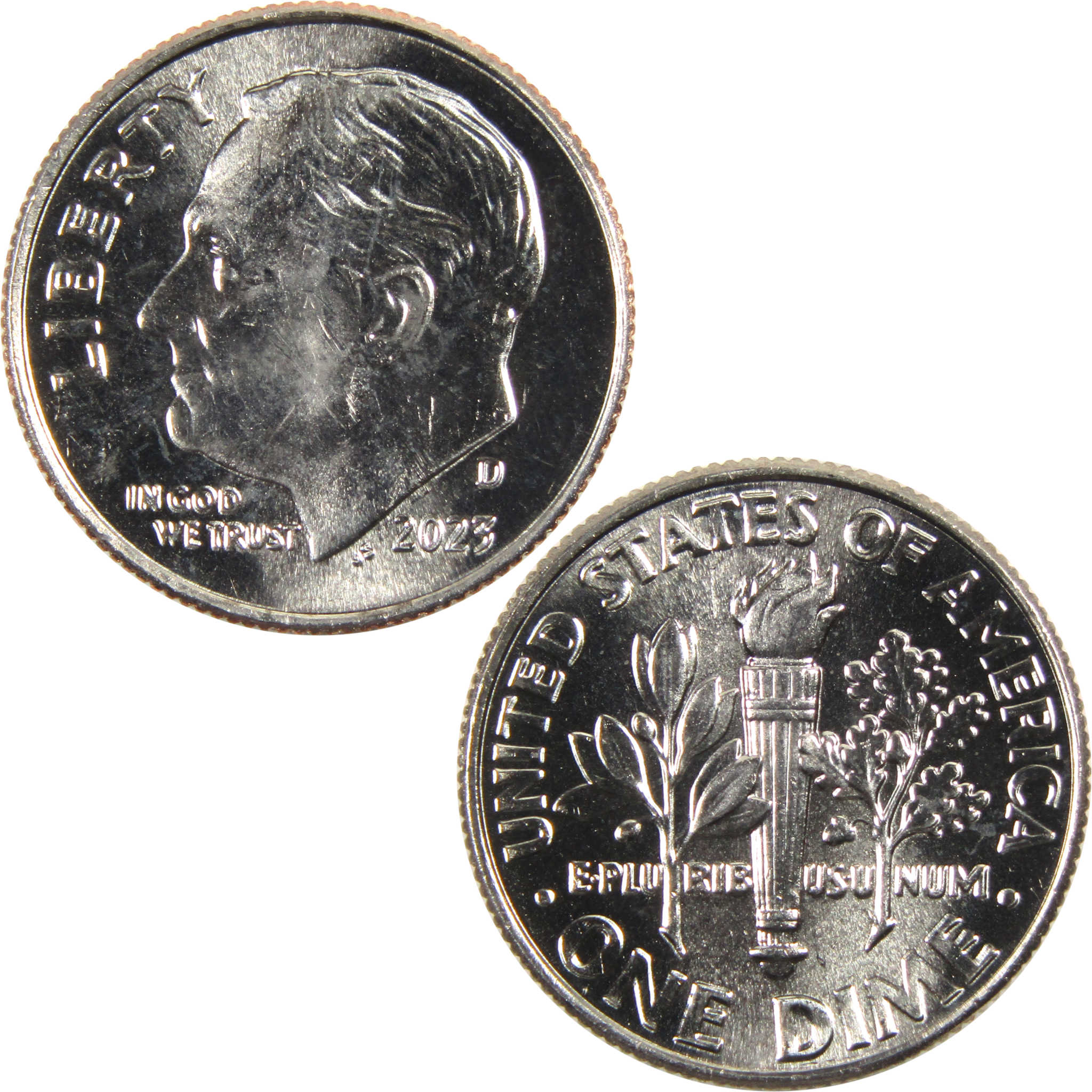 2023 D Roosevelt Dime BU Uncirculated Clad 10c Coin