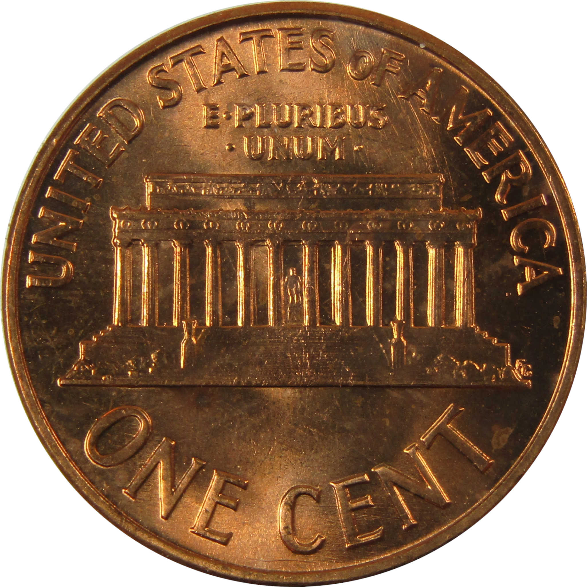 1960 Small Date Lincoln Memorial 1c Uncirculated Mint State SKU:I26580