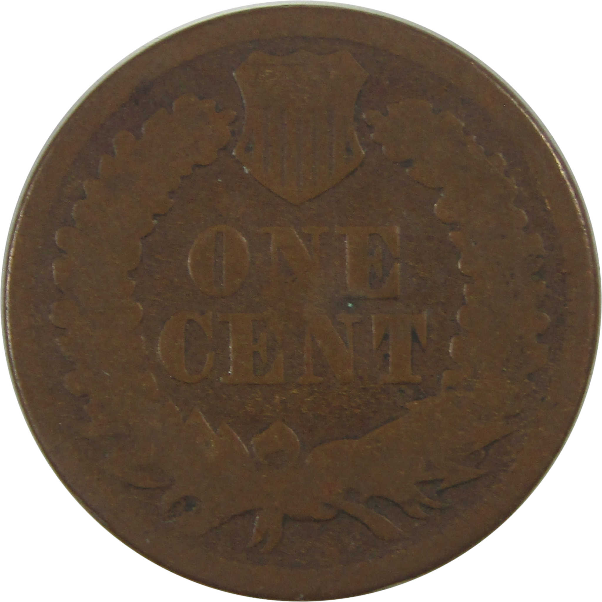 1869 Indian Head Cent G Good Penny 1c Coin SKU:CPC0572
