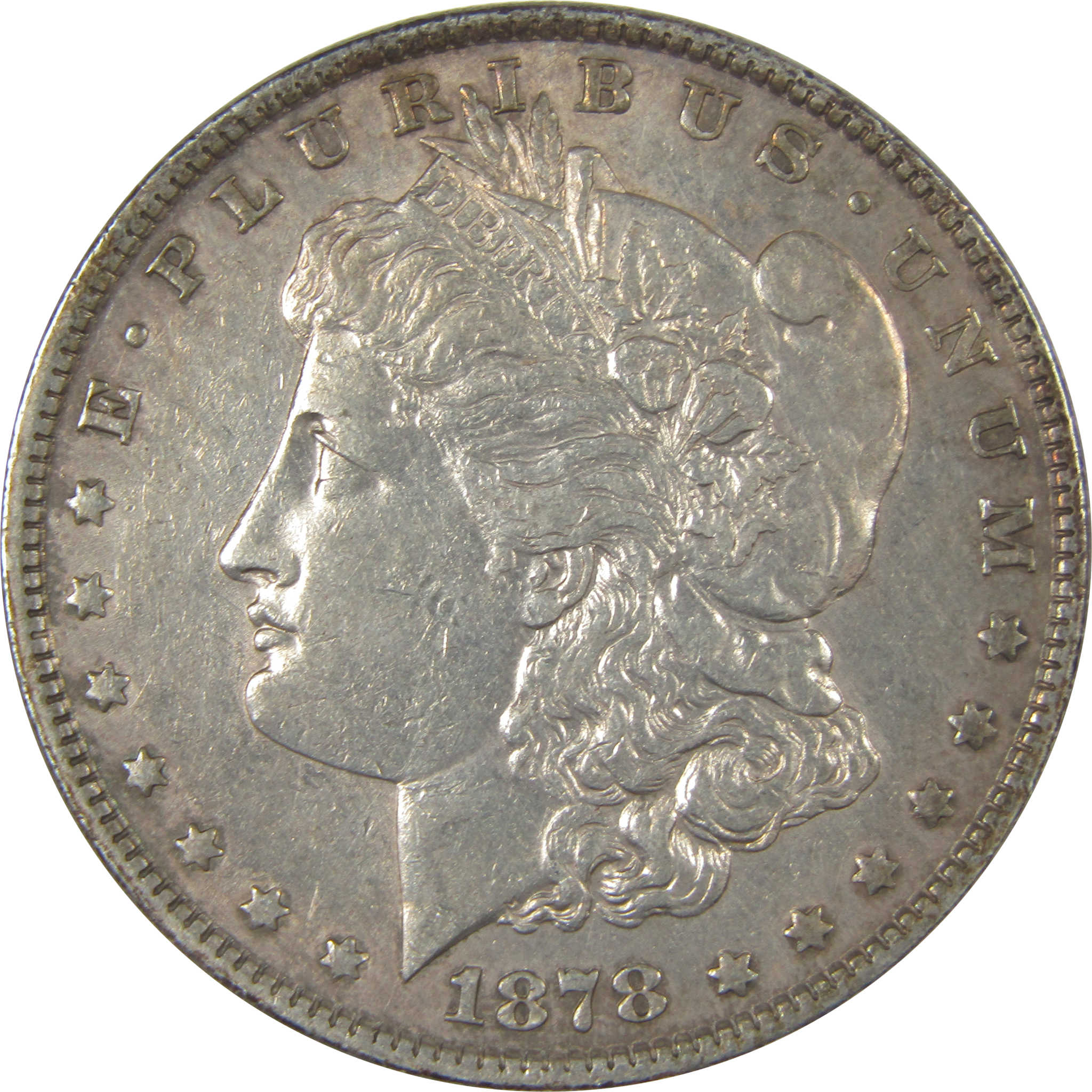 1878 7TF Rev 79 Morgan Dollar XF EF Extremely Fine Silver SKU:CPC1016 - Morgan coin - Morgan silver dollar - Morgan silver dollar for sale - Profile Coins & Collectibles