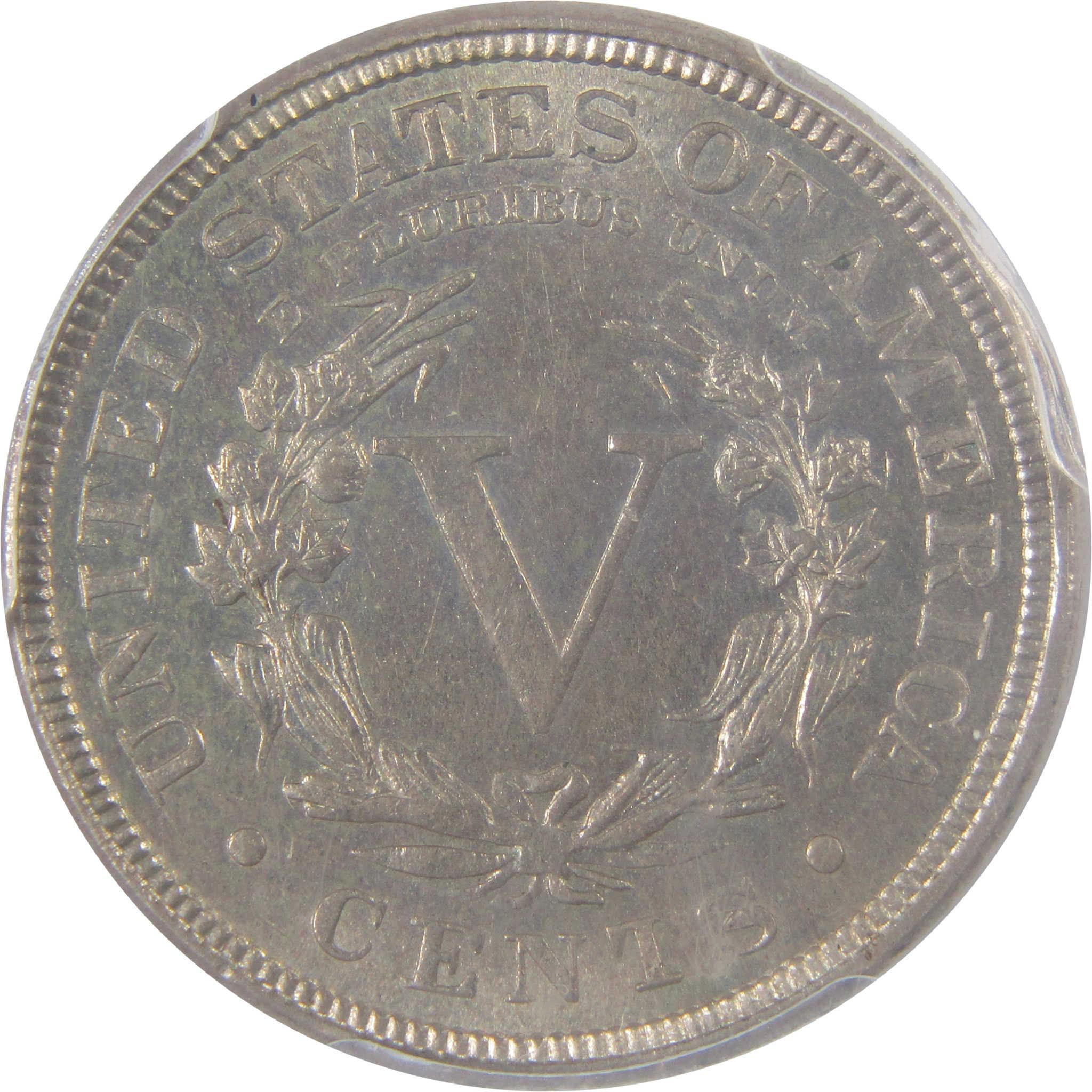 1886 Liberty Head V Nickel AU 58 PCGS 5c Coin SKU:I17383
