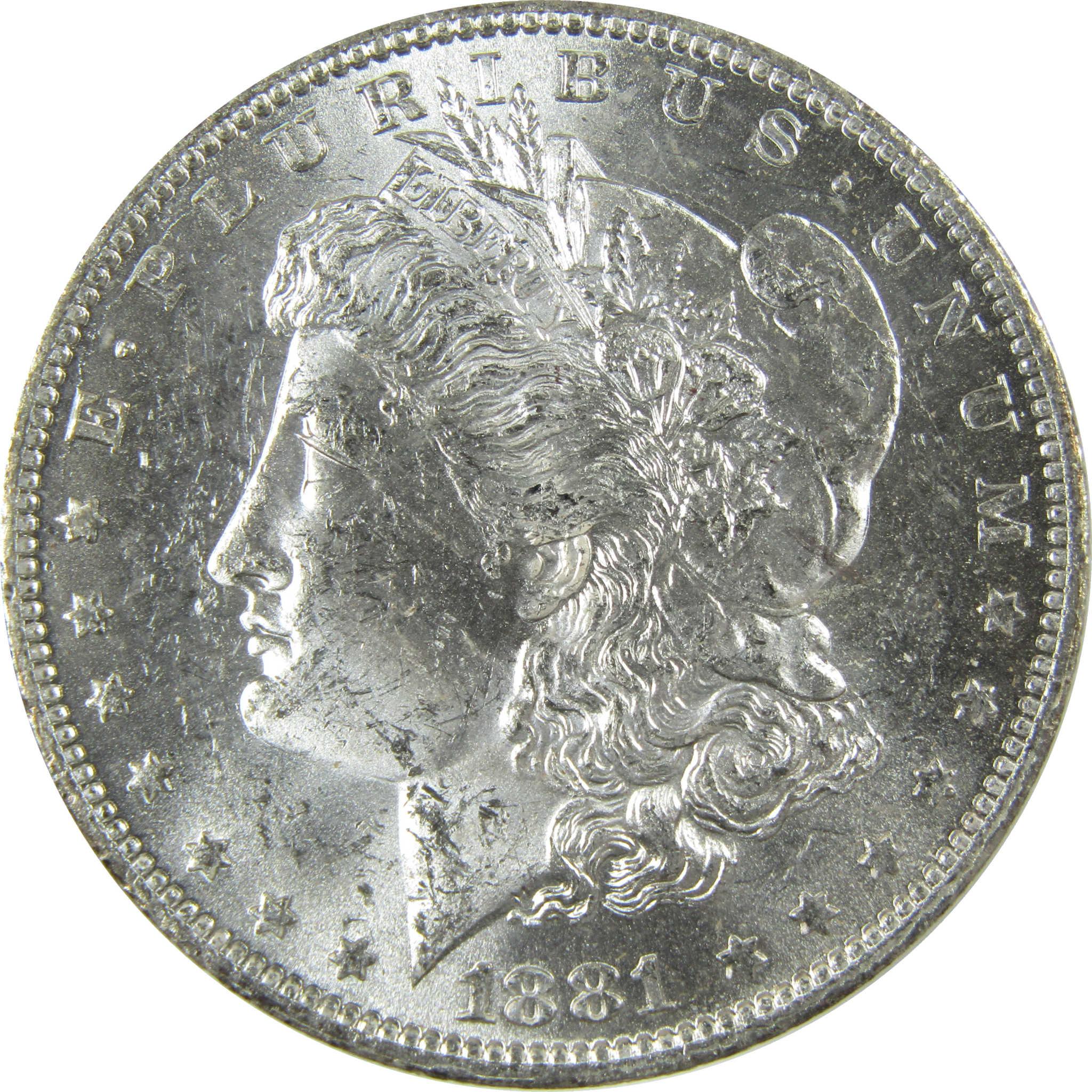 1881 O Morgan Silver Dollar Uncirculated Mint State $1 Coin SKU:I27682 - Morgan coin - Morgan silver dollar - Morgan silver dollar for sale - Profile Coins & Collectibles