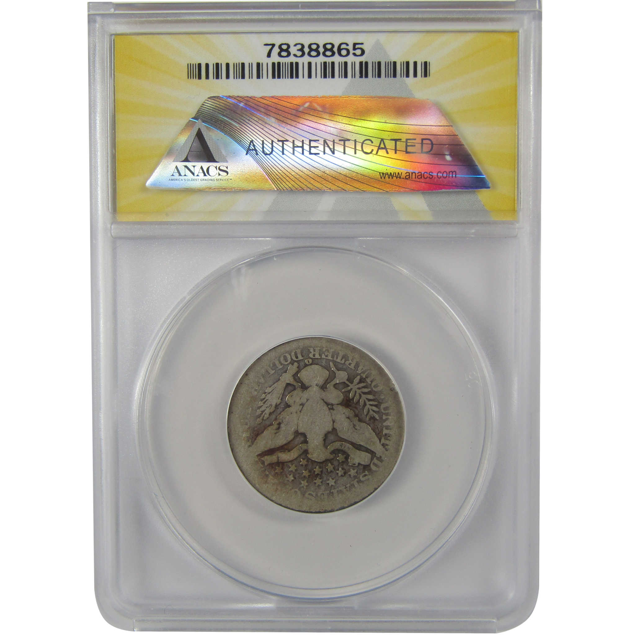 1901 O Barber Quarter AG 3 ANACS Silver 25c Coin SKU:I22200