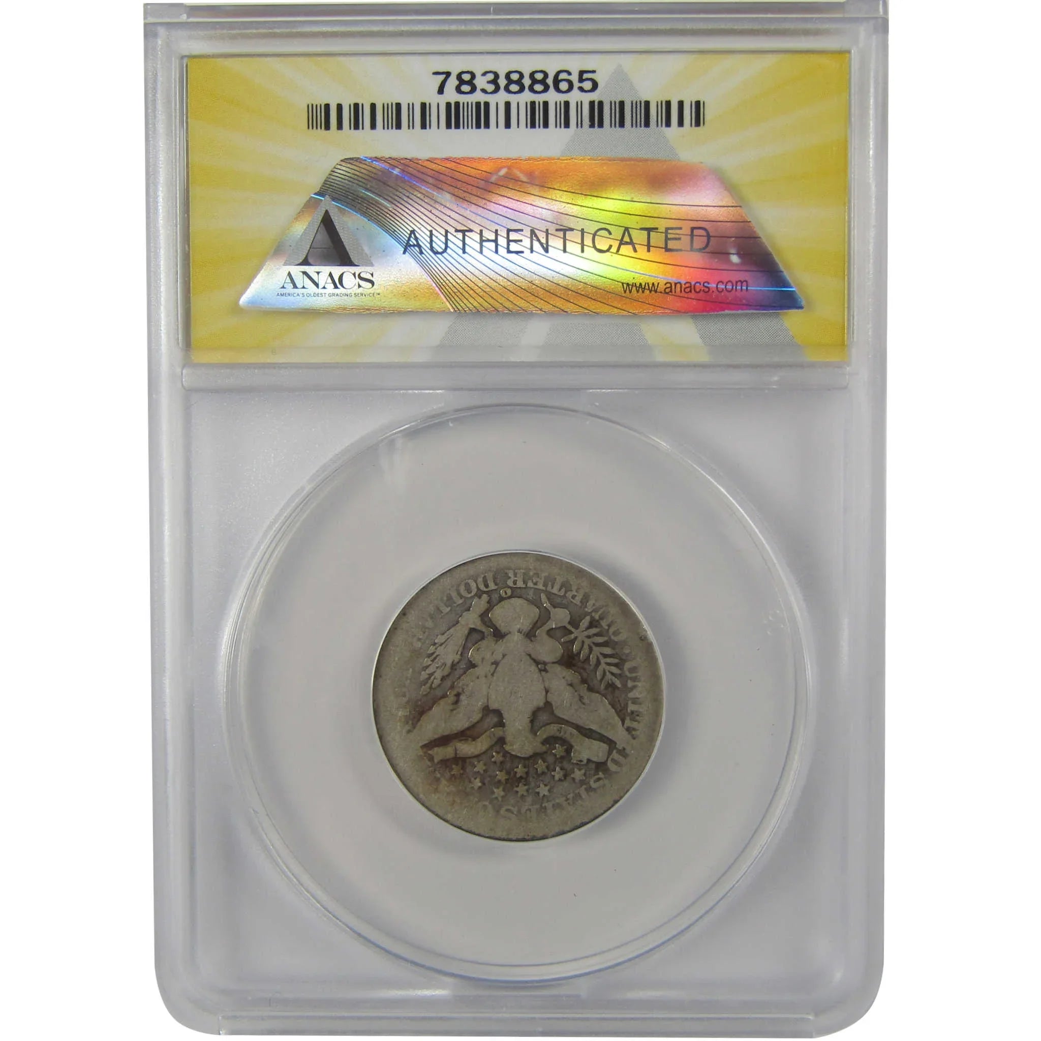 1901 O Barber Quarter AG 3 ANACS Silver 25c Coin SKU:I22200
