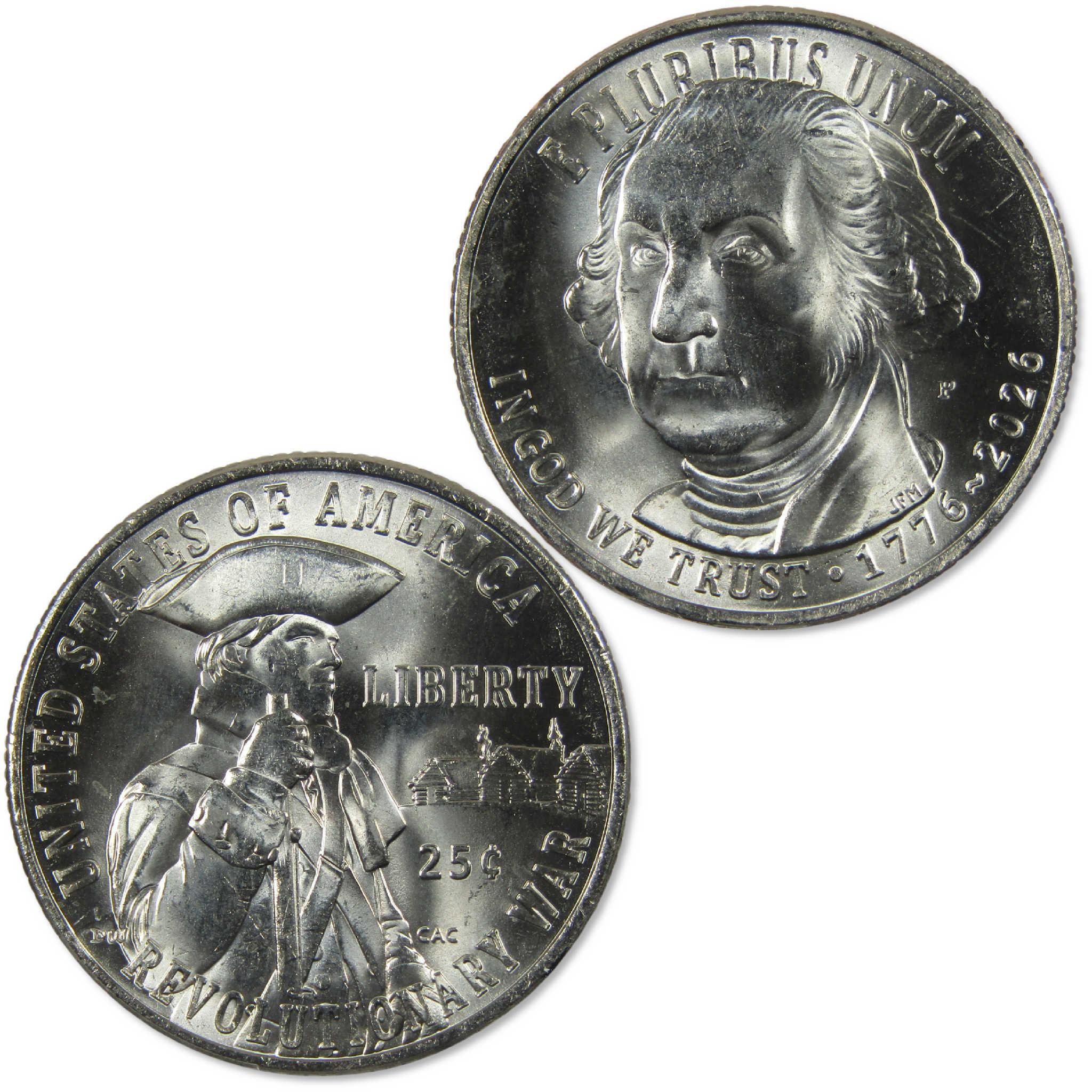 2026 P Revolutionary War Semiquincentennial Clad Quarter Uncirculated