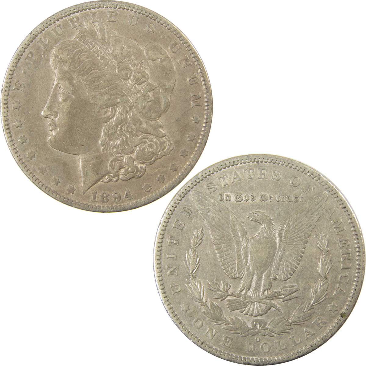 1894 O Morgan Silver Dollar XF EF Extremely Fine $1 Coin SKU:I22778