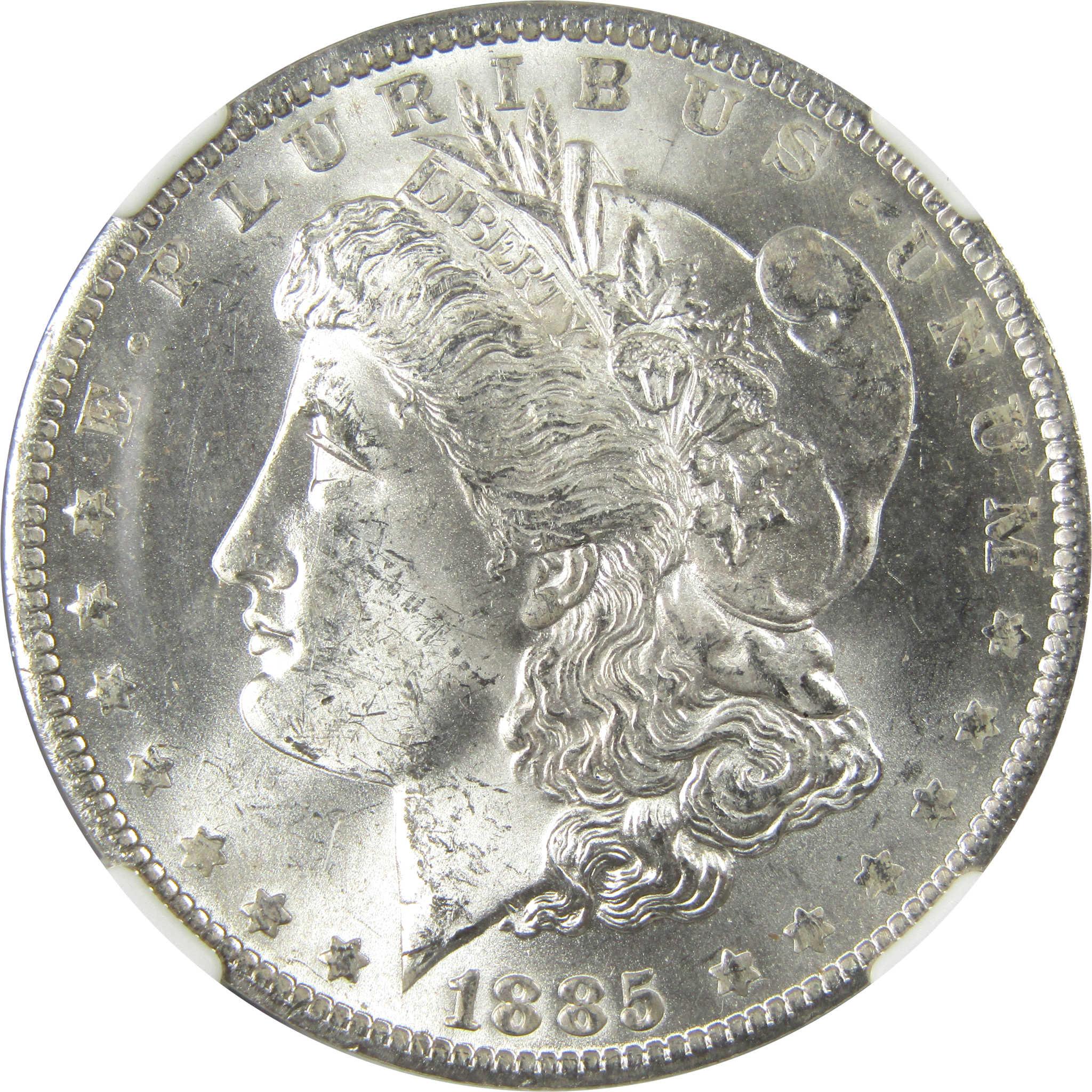 1885 O Morgan Silver Dollar MS 63 NGC Uncirculated $1 Coin SKU:I25922 - Morgan coin - Morgan silver dollar - Morgan silver dollar for sale - Profile Coins & Collectibles
