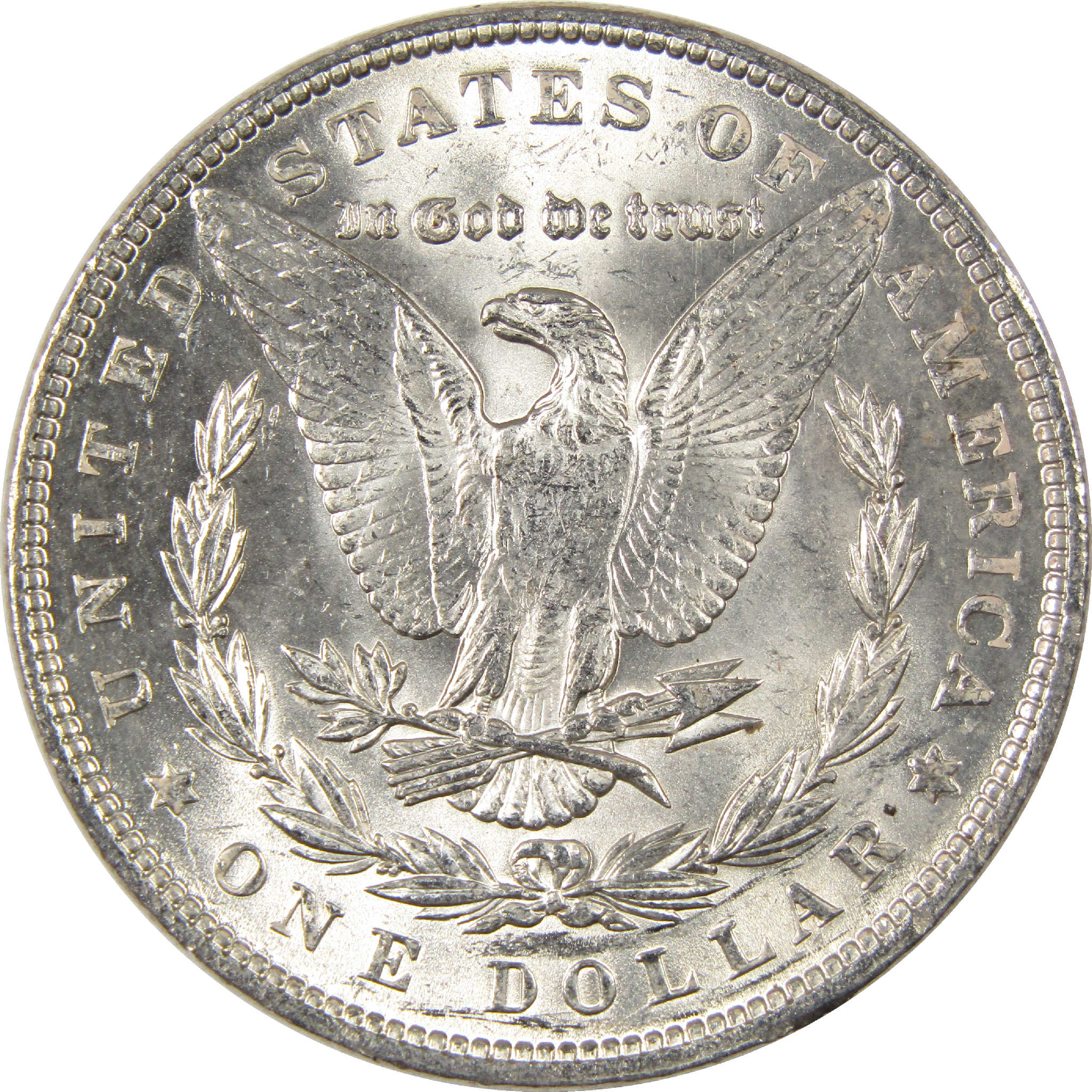 1890 Morgan Dollar Uncirculated Silver $1 Coin - Morgan coin - Morgan silver dollar - Morgan silver dollar for sale - Profile Coins & Collectibles