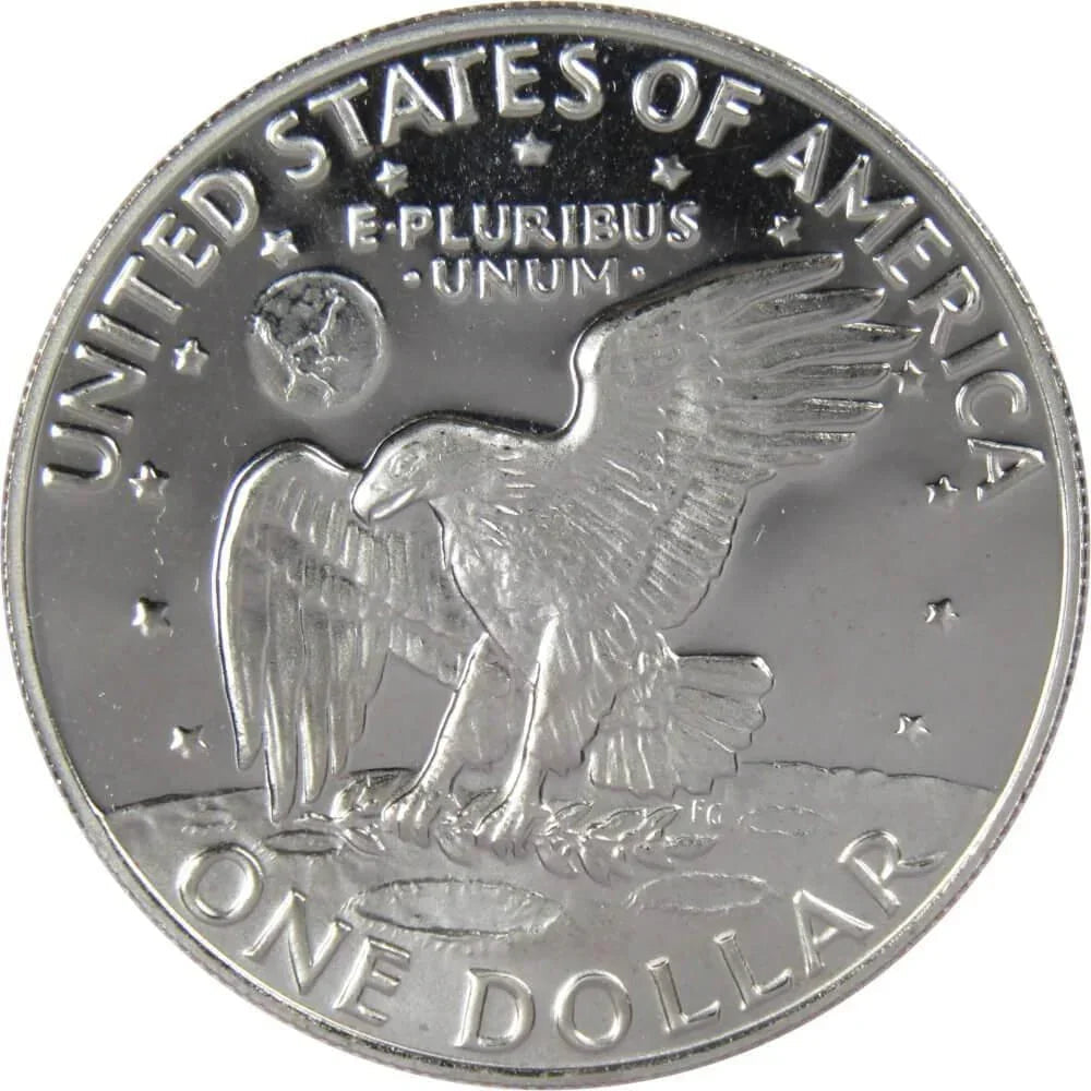 1973 S Eisenhower Dollar Clad Proof IKE $1 Coin Collectible