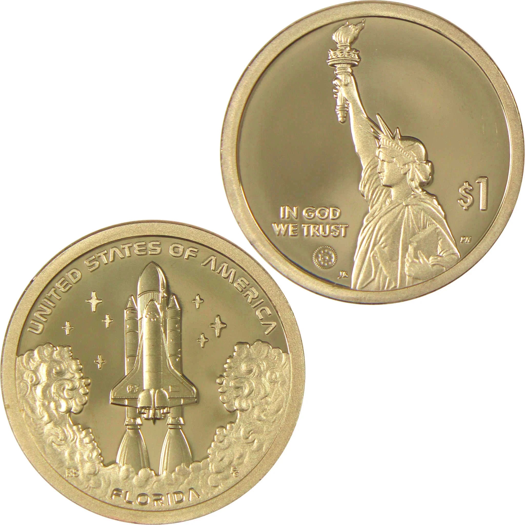 2025 S NASA Space Shuttle American Innovation Dollar Proof $1 Coin