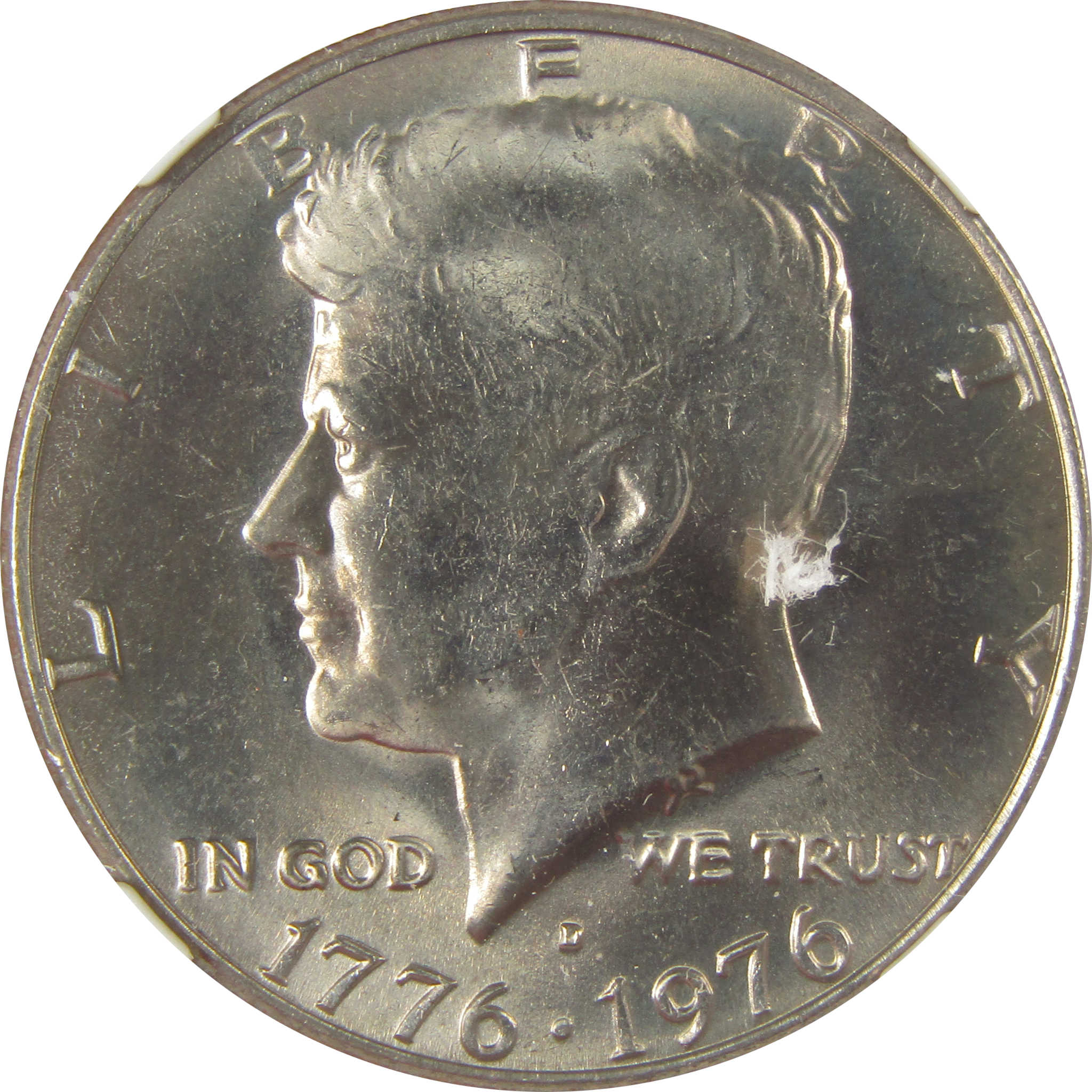 1976 D Kennedy Bicentennial Half Dollar MS 66 NGC Clad SKU:I20470