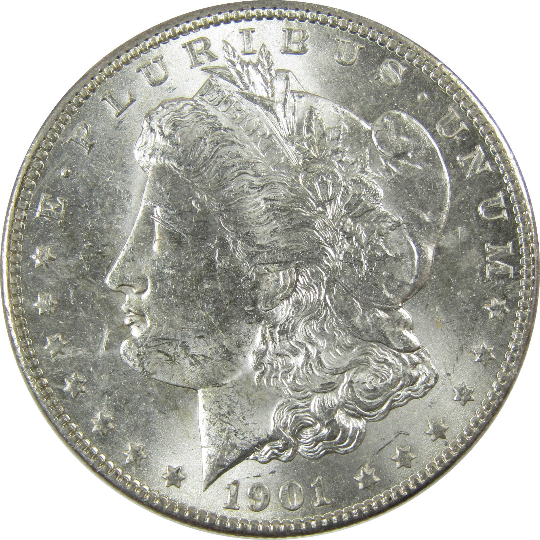 1901 O Morgan Silver Dollar Uncirculated Mint State $1 Coin SKU:I27811 - Morgan coin - Morgan silver dollar - Morgan silver dollar for sale - Profile Coins & Collectibles