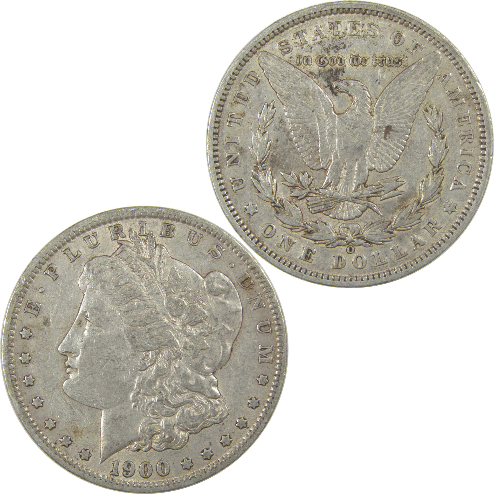 1900 O Morgan Dollar XF EF Extremely Fine Silver $1 Coin SKU:I22463 - Morgan coin - Morgan silver dollar - Morgan silver dollar for sale - Profile Coins & Collectibles