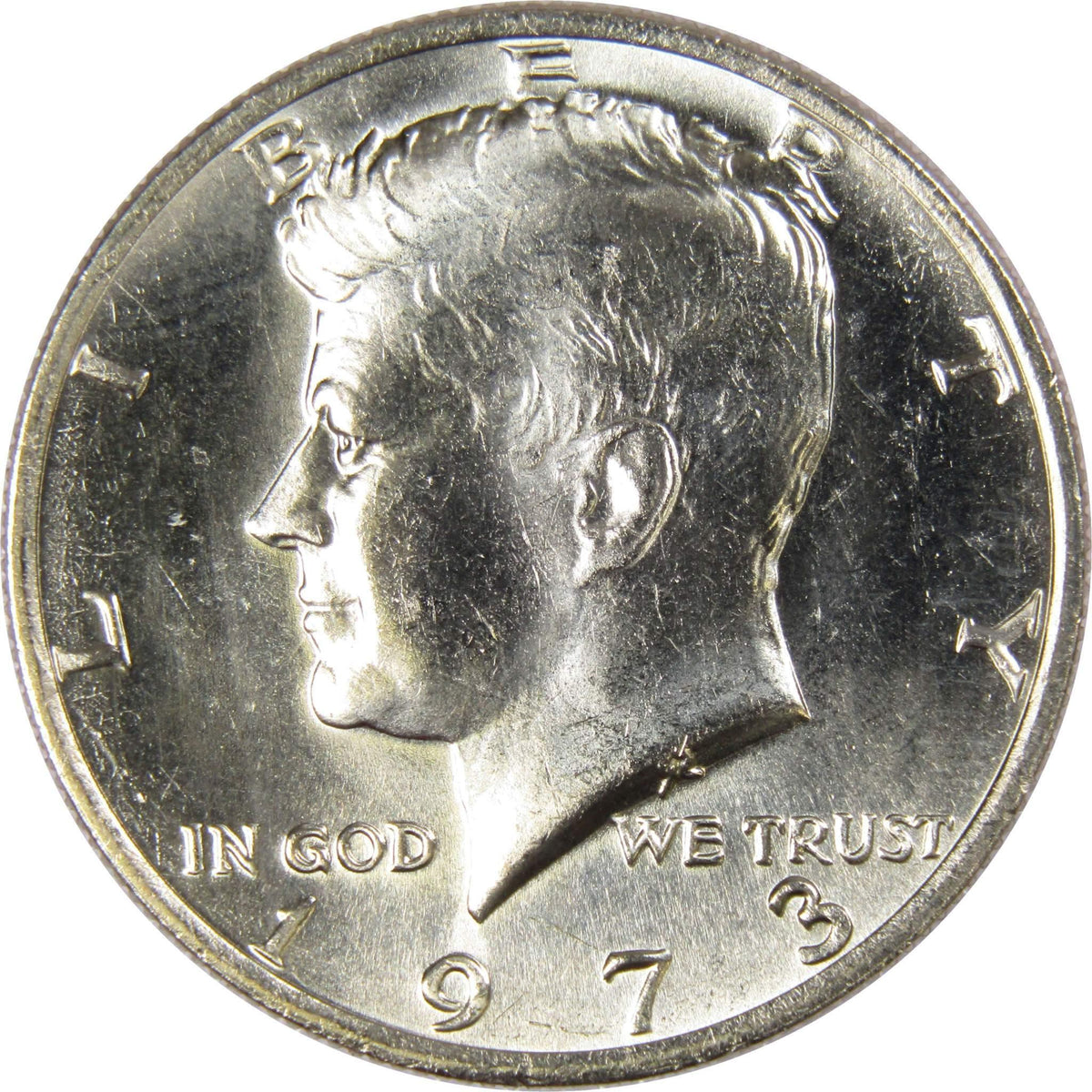 1973 Kennedy Half Dollar Clad Uncirculated Mint State 50c Coin