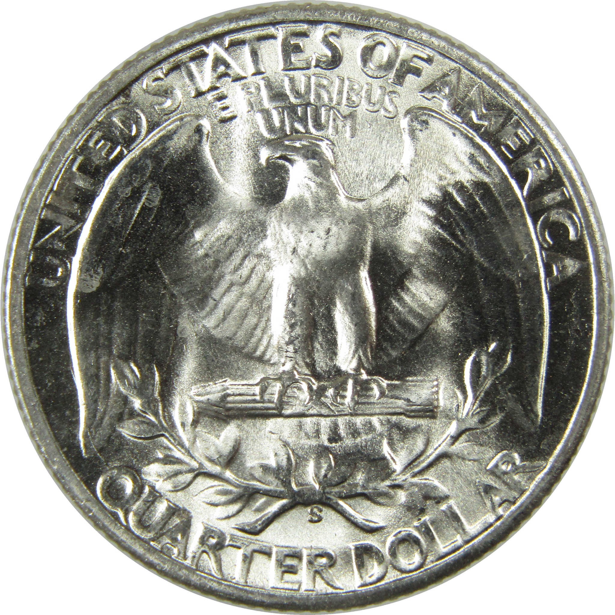 1945 S Washington Silver Quarter Uncirculated Mint State SKU:I27830
