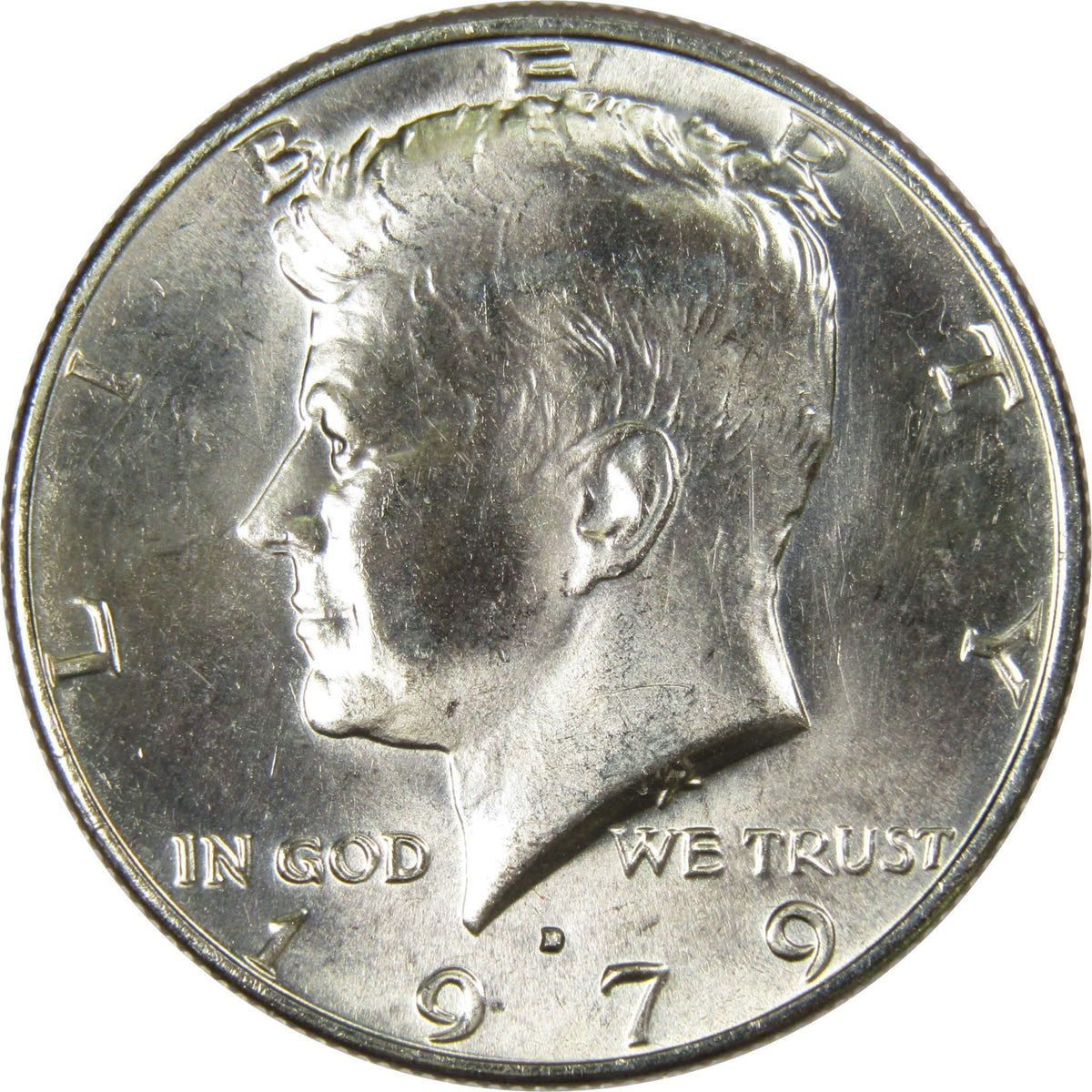 1979 D Kennedy Half Dollar Clad Uncirculated Mint State 50c Coin