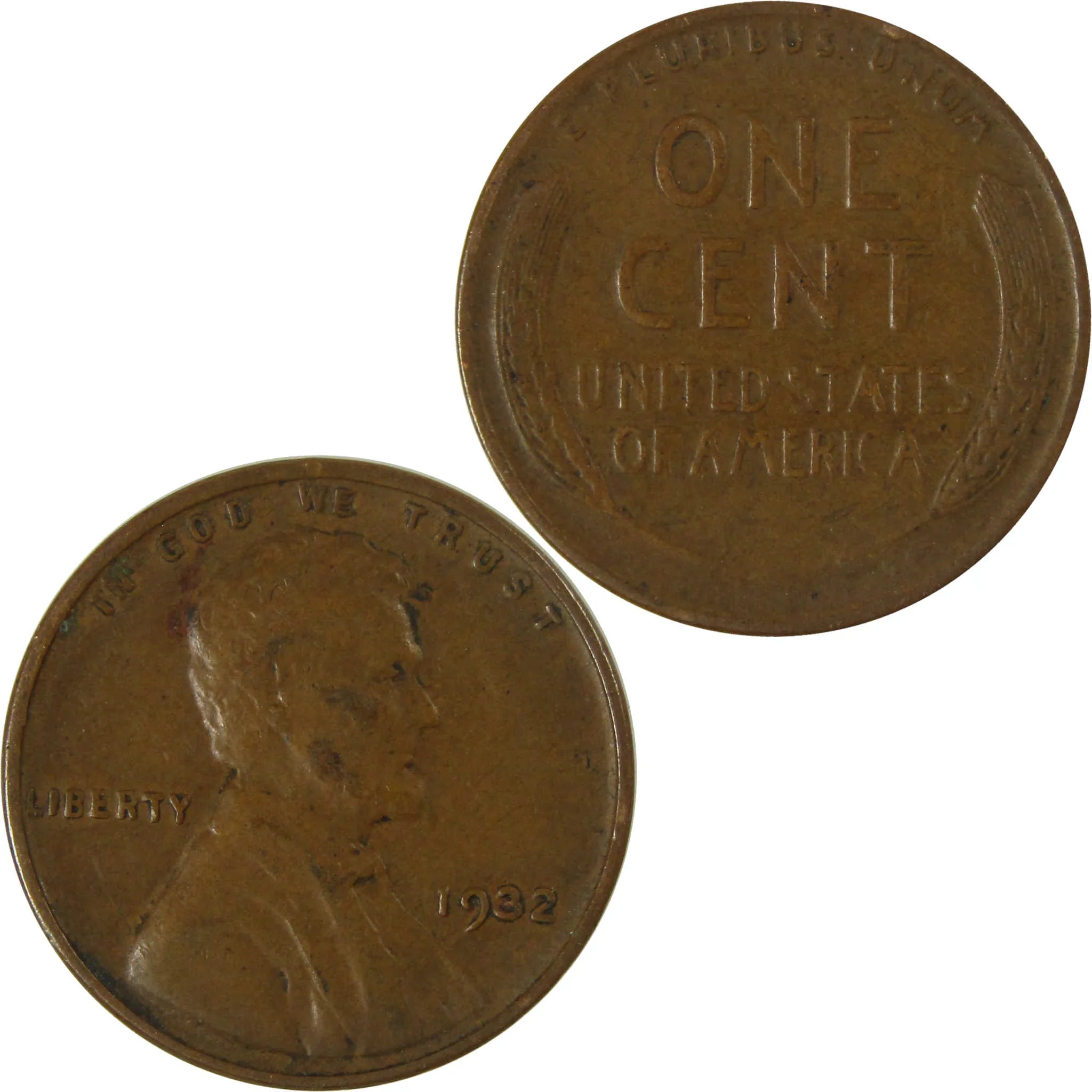1932 Lincoln Wheat Cent VF Very Fine Penny 1c Coin SKU:I26773