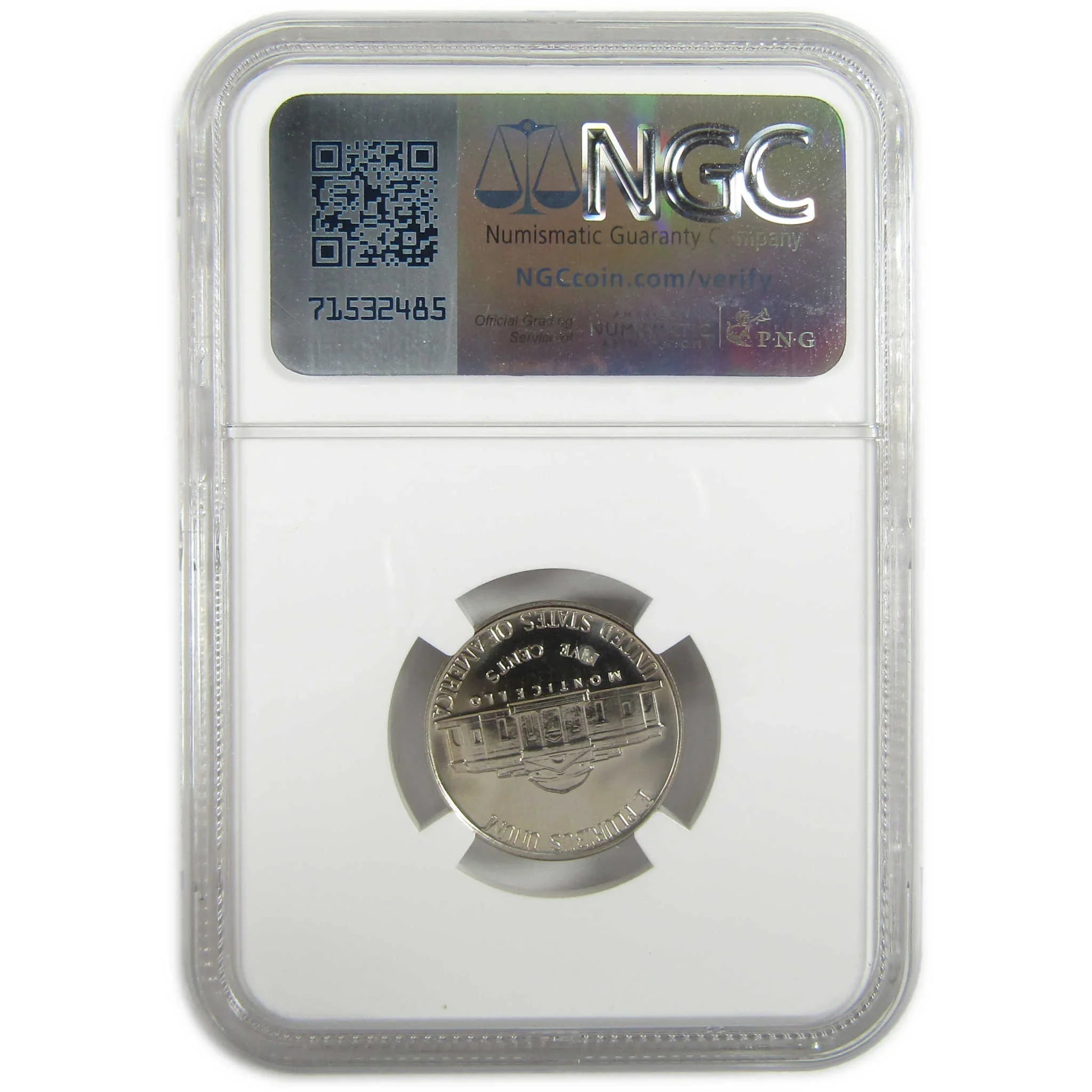 1953 Jefferson Nickel PF 68 NGC Proof 5c Coin Collectible SKU:I27363