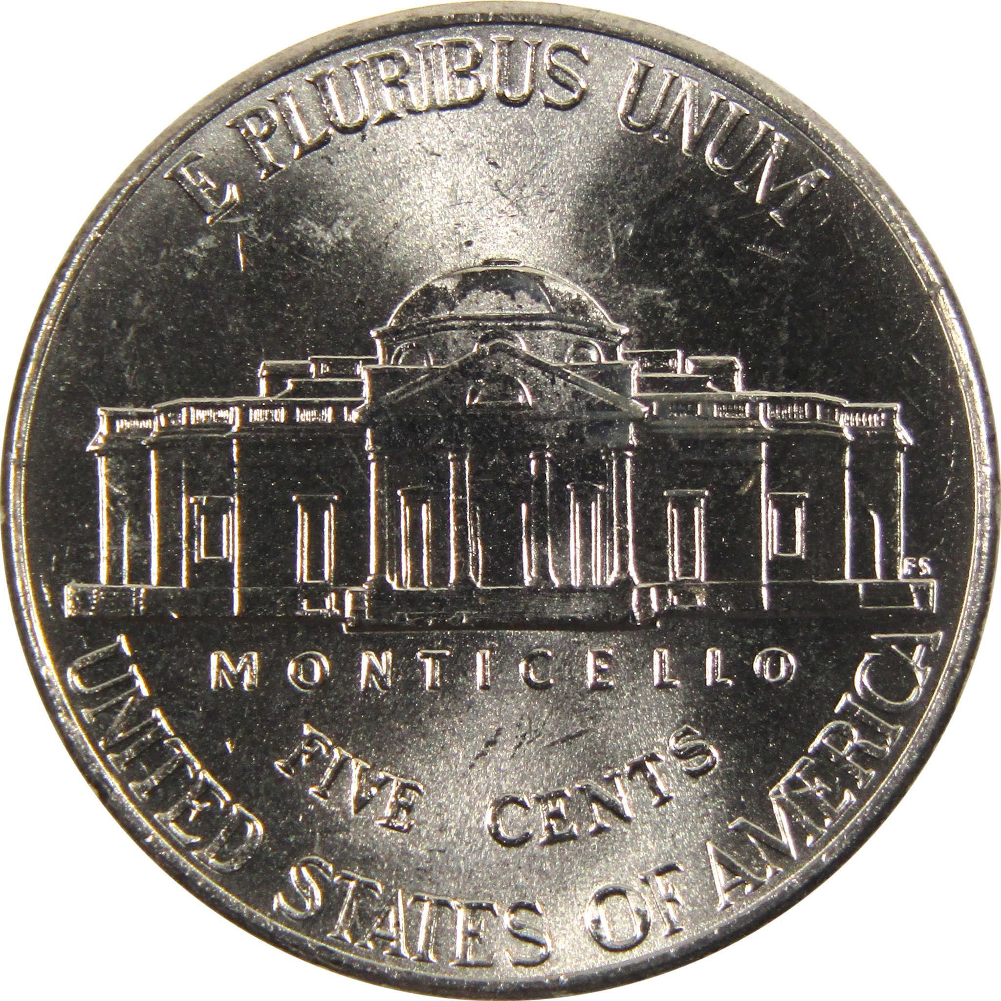 2006 D Jefferson Nickel BU Uncirculated 5c Coin