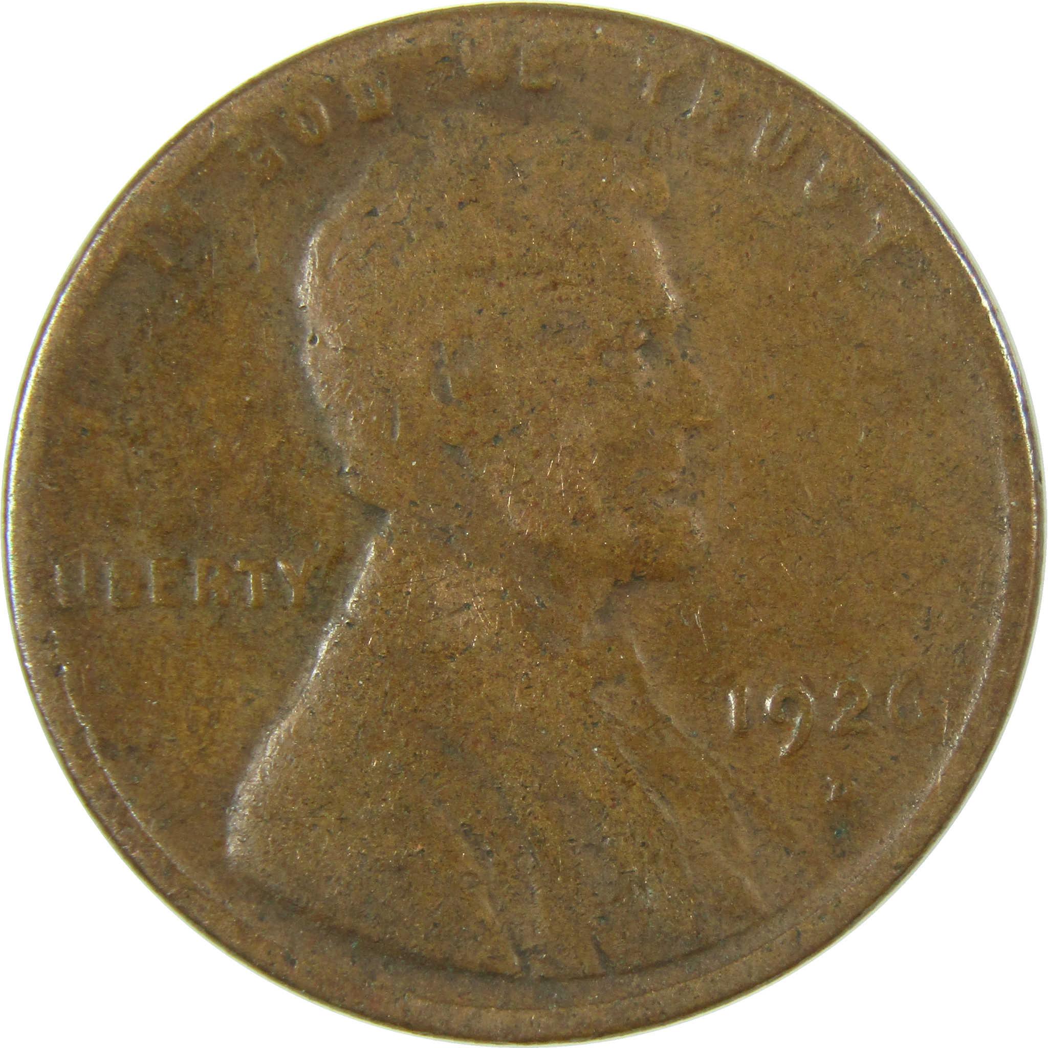 1926 D Lincoln Wheat Cent G Good Penny 1c Coin SKU:I27187