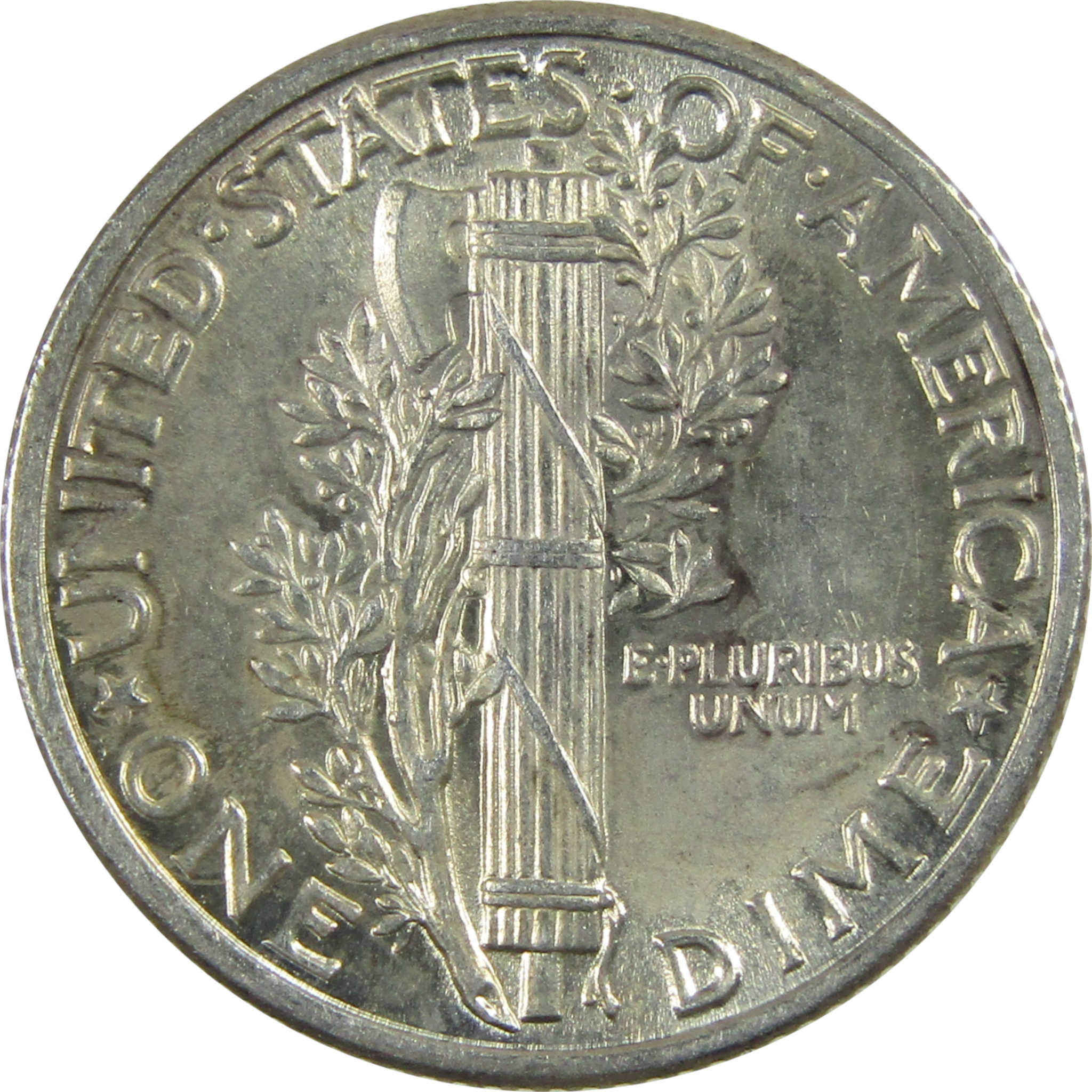 1939 Mercury Silver Dime AU About Uncirculated 10c Coin SKU:CP347