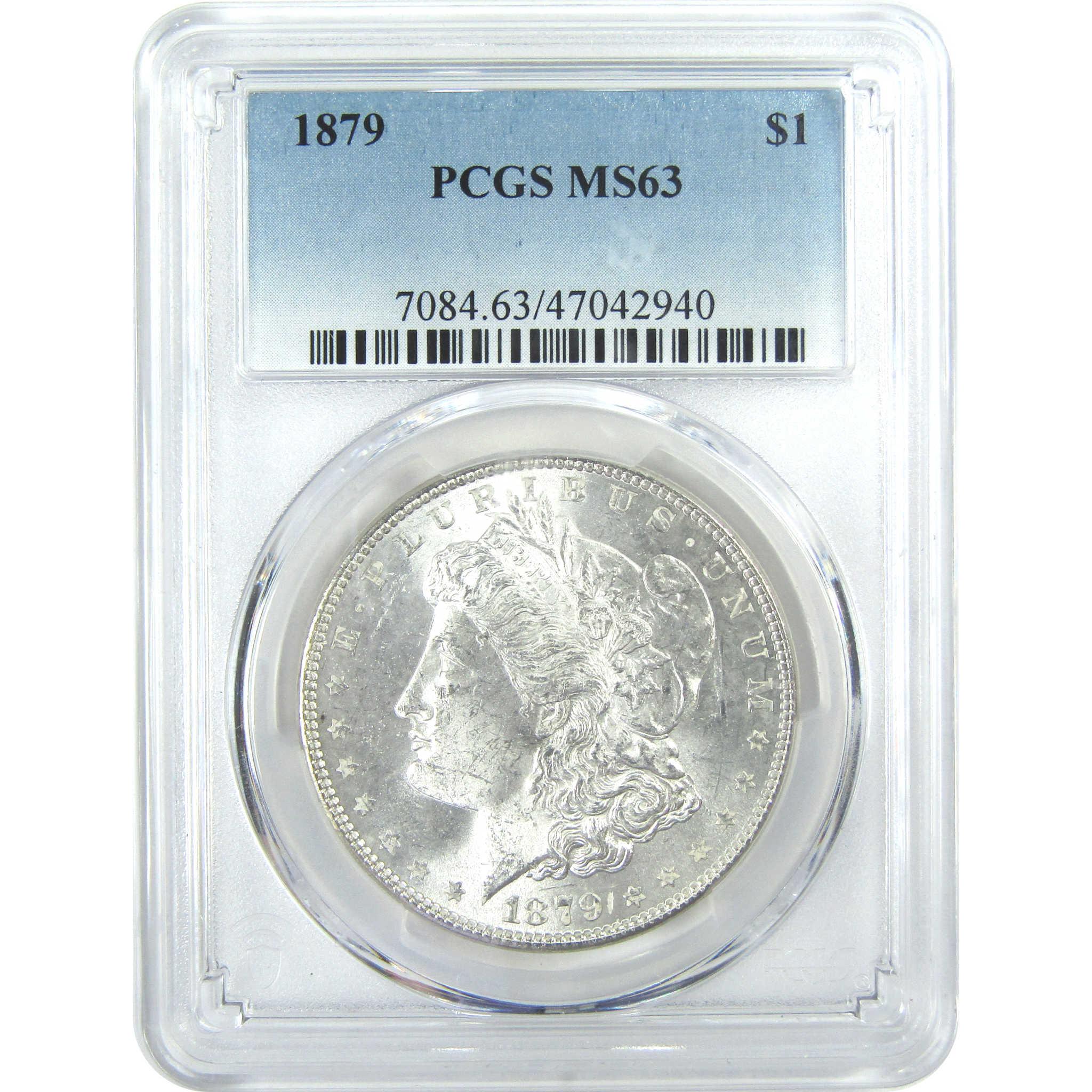 1879 Morgan Dollar MS 63 PCGS Silver $1 Uncirculated Coin SKU:I15898 - Morgan coin - Morgan silver dollar - Morgan silver dollar for sale - Profile Coins & Collectibles