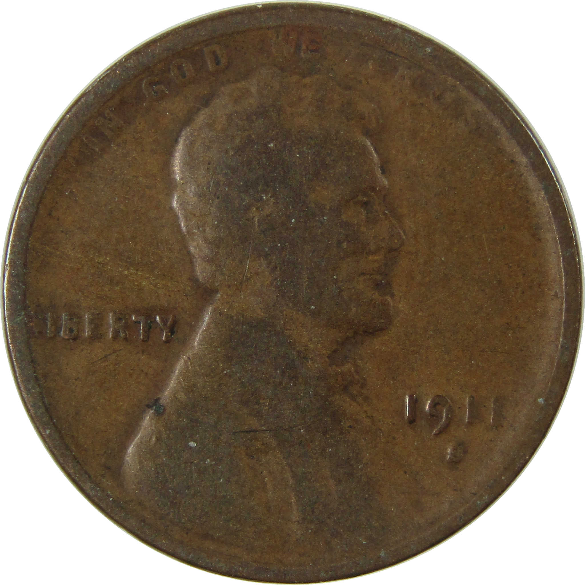 1911 S Lincoln Wheat Cent G Good Penny 1c Coin SKU:I27666