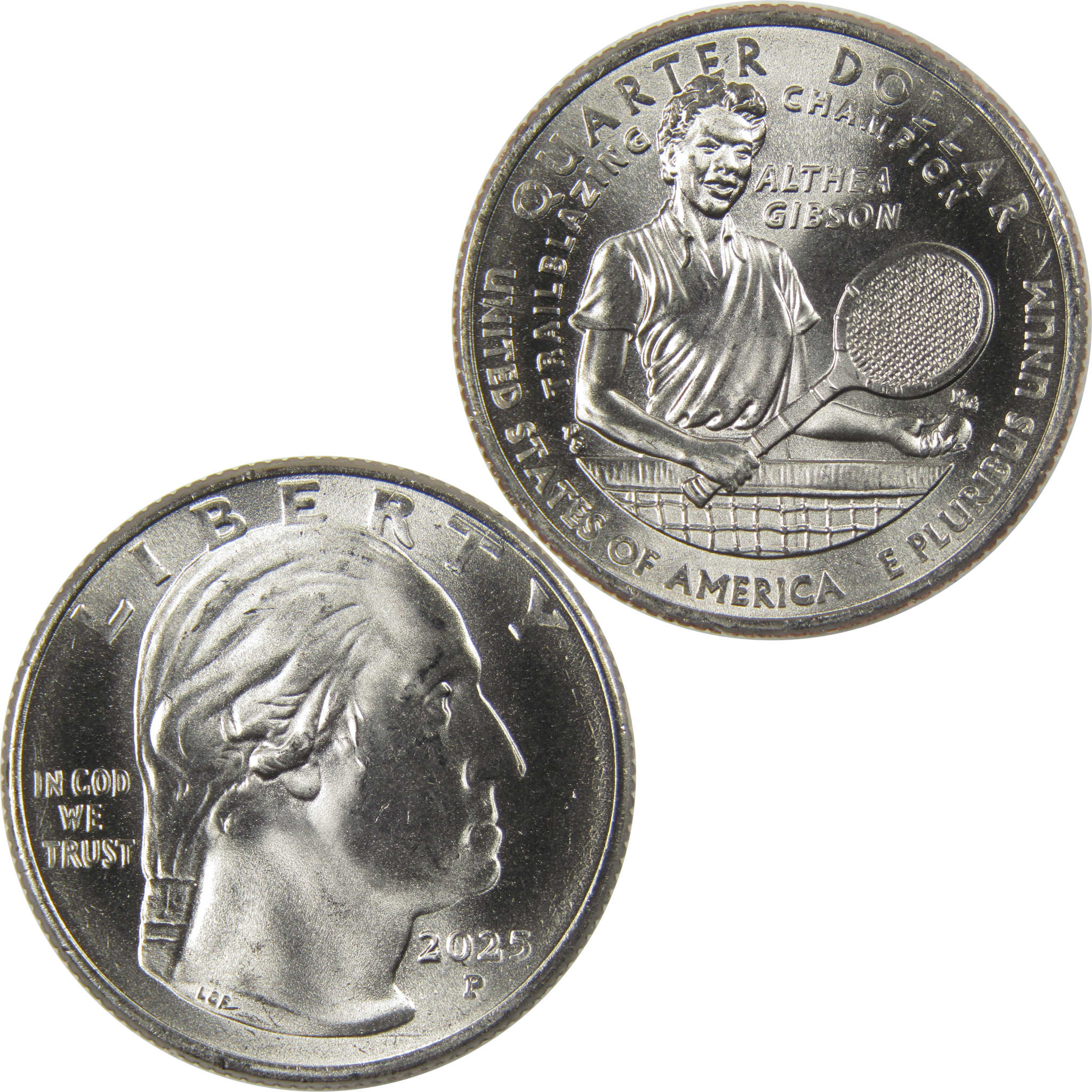 2025 P Althea Gibson American Women Quarter Uncirculated Clad 25c Coin