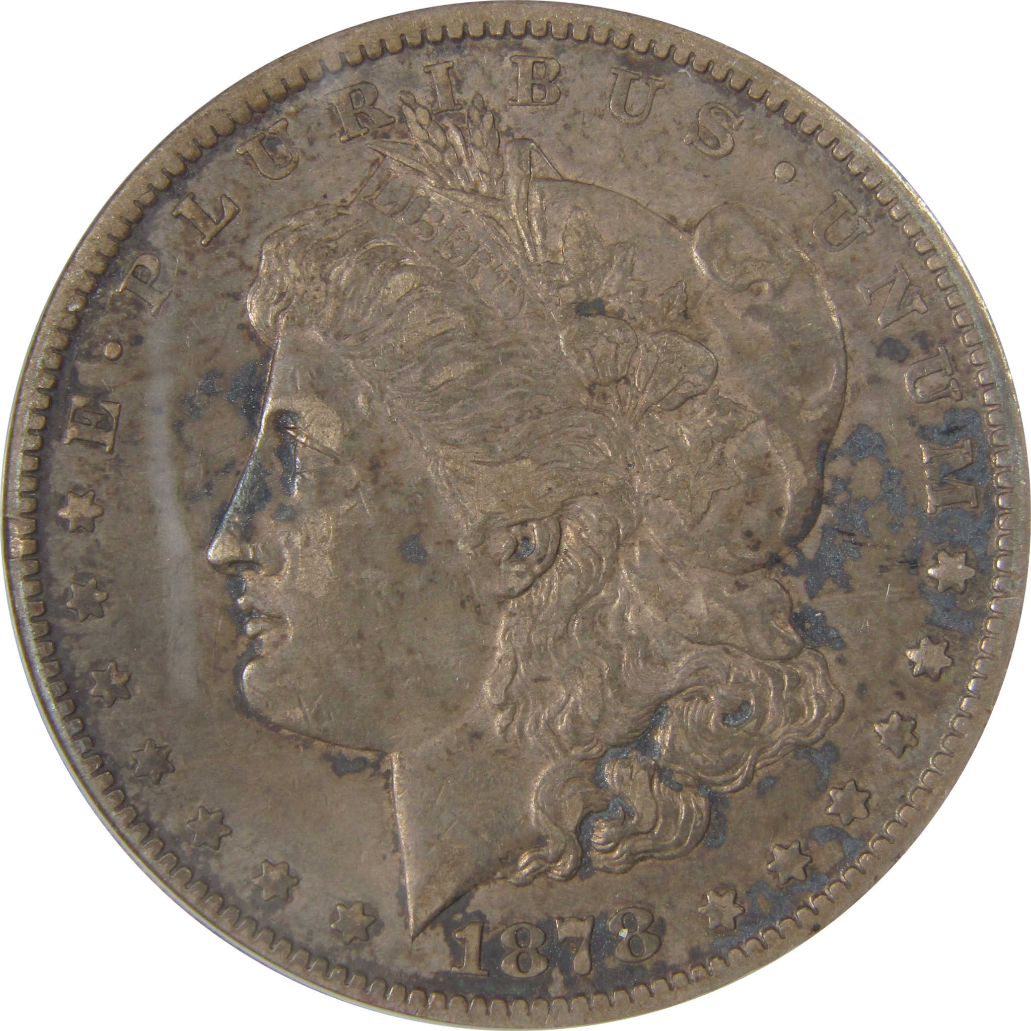 1878 CC Morgan Dollar VF 35 ANACS Silver $1 Coin SKU:I23675 - Morgan coin - Morgan silver dollar - Morgan silver dollar for sale - Profile Coins & Collectibles